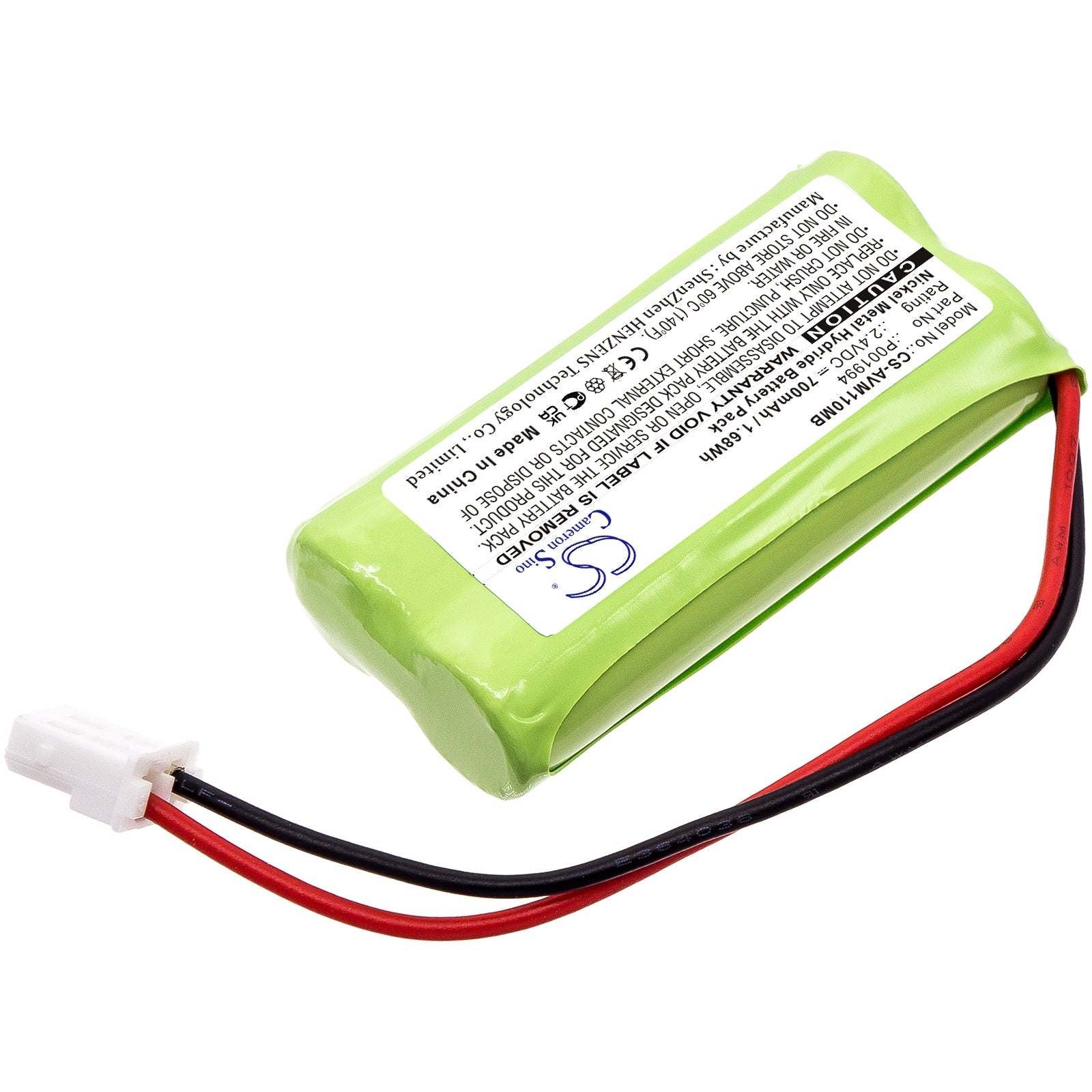 Ni-MH, BabyPhone Battery fits Alecto Dbx-111, 2.4V, 700mAh BabyPhone Cameron Sino Technology Limited