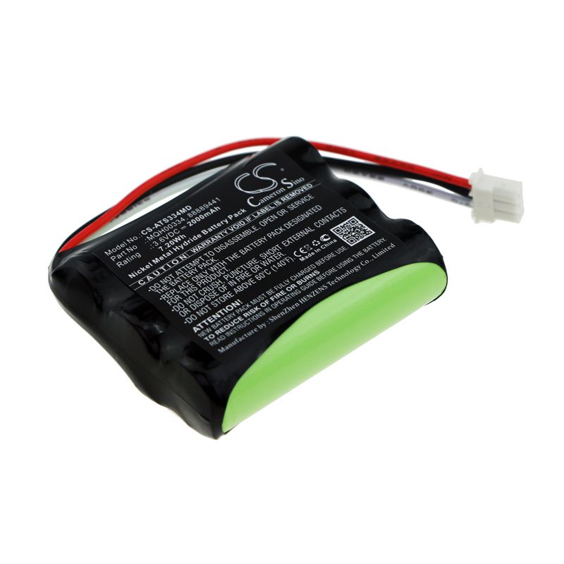 Ni-MH Battery fits Atys, Moniteur Systolique Systoe 3.6V, 2000mAh Medical Cameron Sino Technology Limited