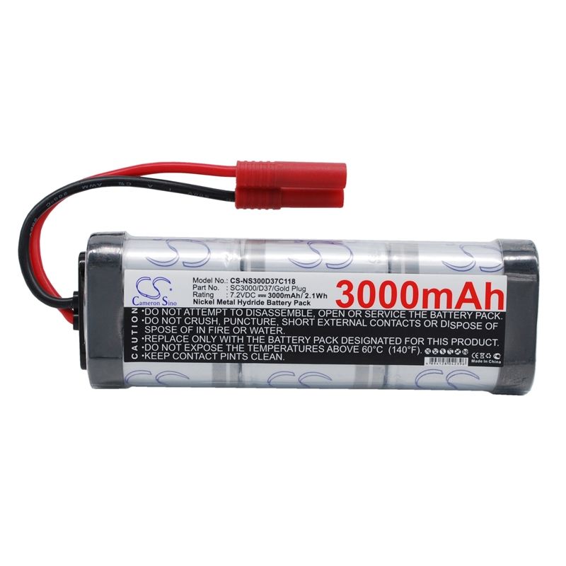 Ni-MH Battery fits Cameron Sino, Cs-ns300d37c118 7.2V, 3000mAh Home Electronics Cameron Sino Technology Limited (Suspended)