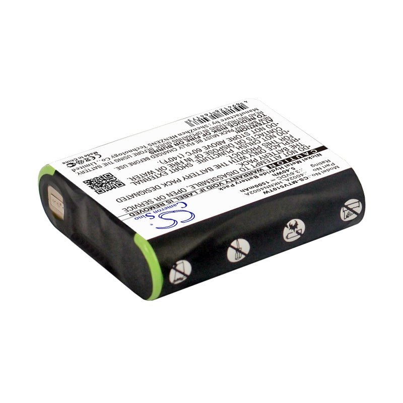 Ni-MH Battery fits Motorola, Em1000, Em1000r 3.6V, 1500mAh Two-Way Radio Cameron Sino Technology Limited