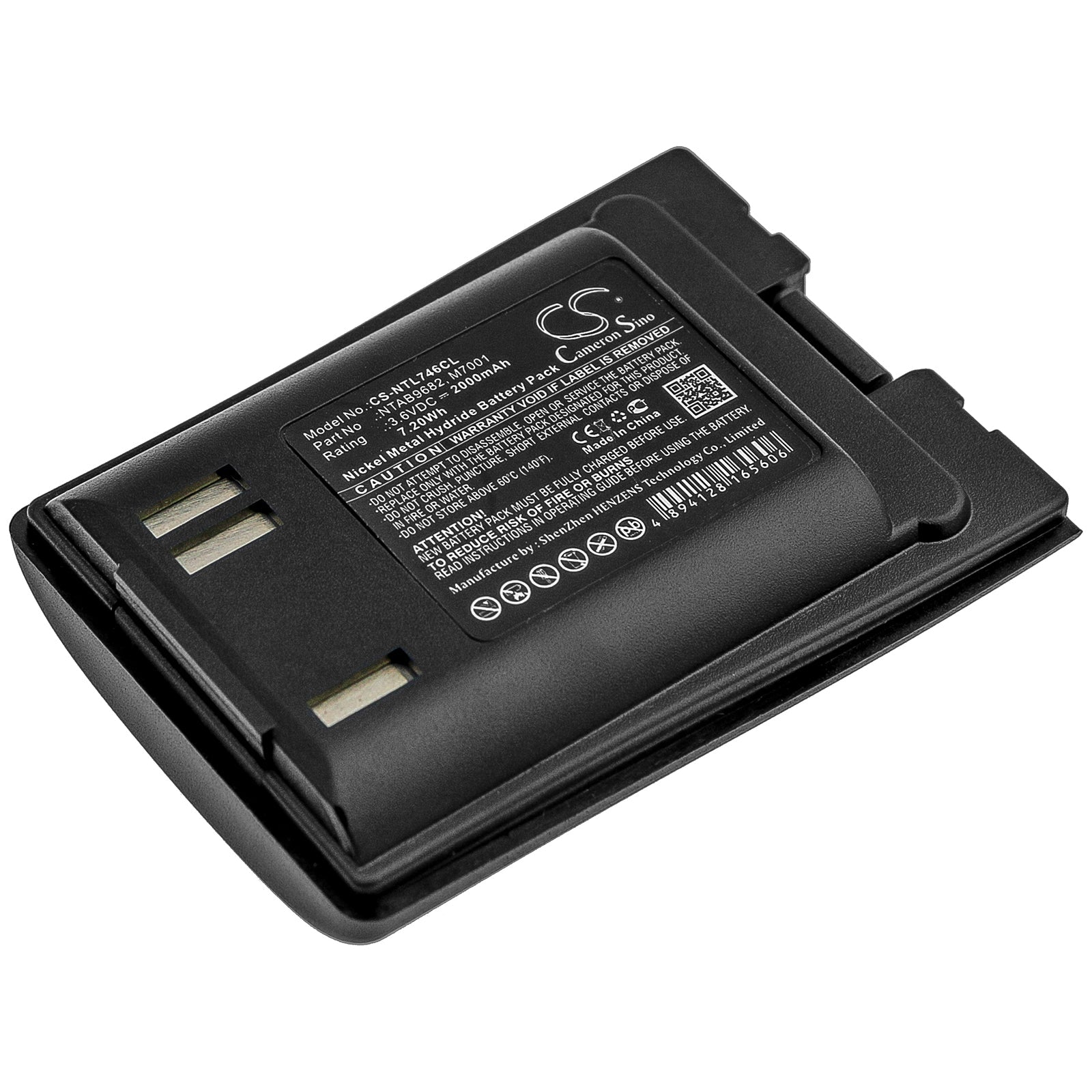 Ni-MH Battery fits Norstar, T7406, Nortel, T7406 3.6V, 2000mAh Cordless Phone Cameron Sino Technology Limited