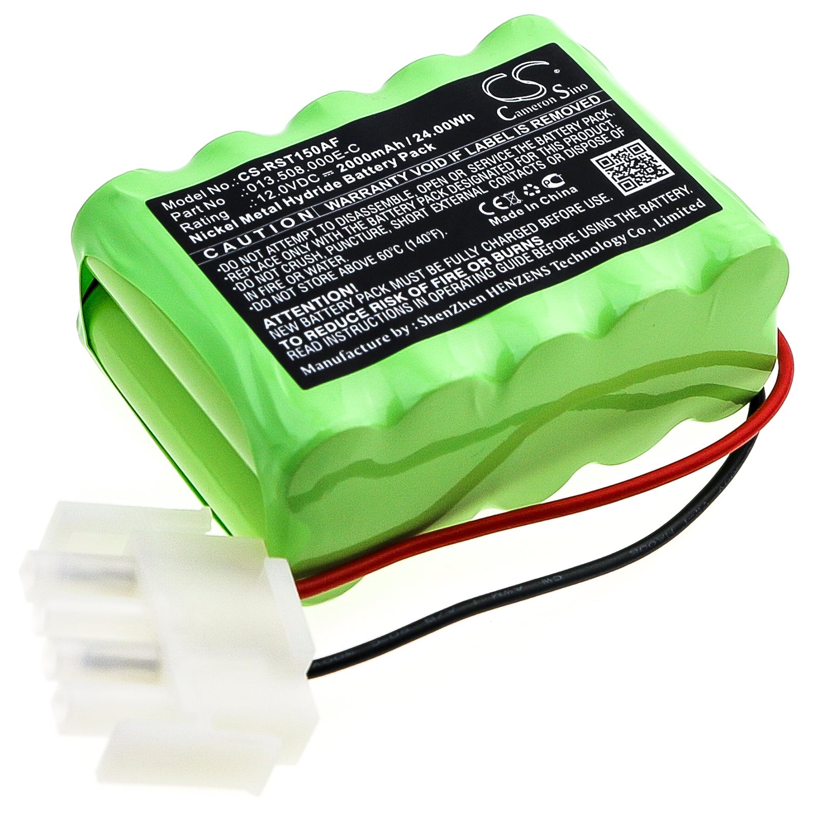 Ni - MH Battery fits Record, Sta15 12.0V, 2000mAh - Batterybuyer.ca