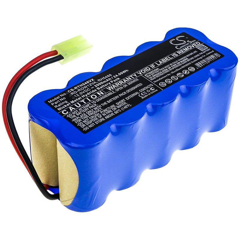 Ni-MH Battery fits Rowenta, Rh5488, Rh8460wh / A 9-0 12.0V, 2000mAh Vacuum Cameron Sino Technology Limited