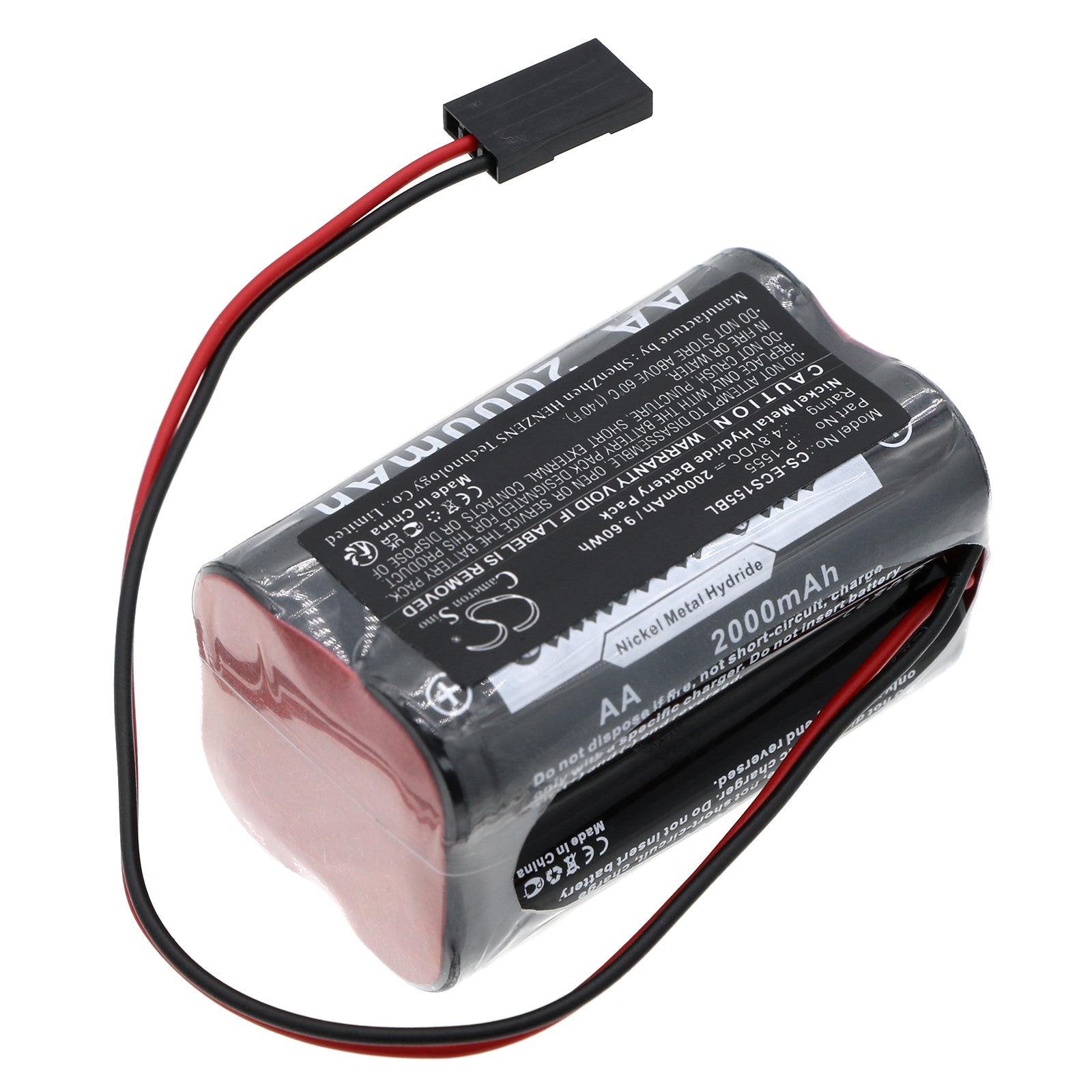 Ni-MH, Cash Register Battery fits Ei Compact Cash Register, 4.8V, 2000mAh Cash Register Cameron Sino Technology Limited