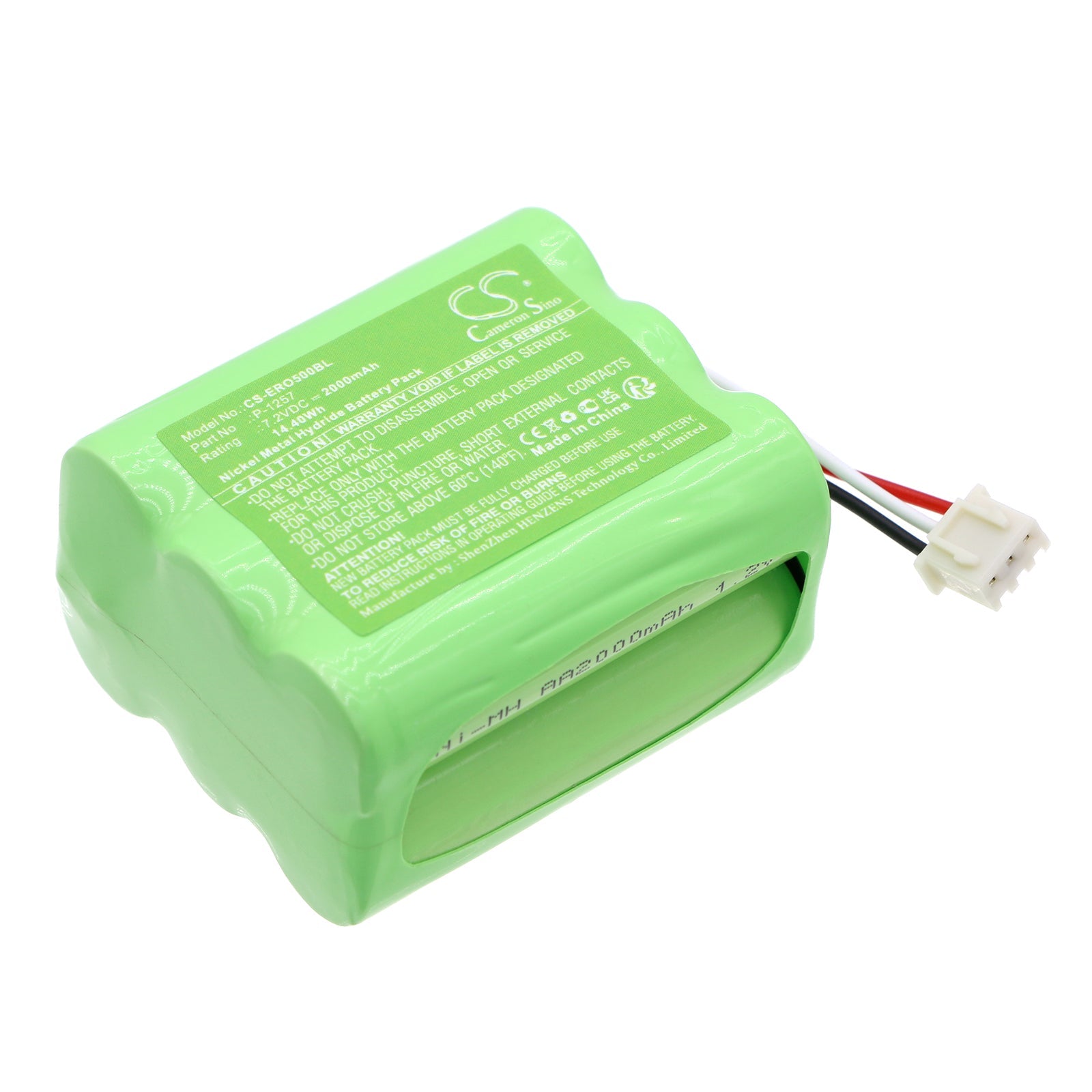 Ni-MH, Cash Register Battery fits Euro-500 Handy Cache Register, 7.2V, 2000mAh Cash Register Cameron Sino Technology Limited
