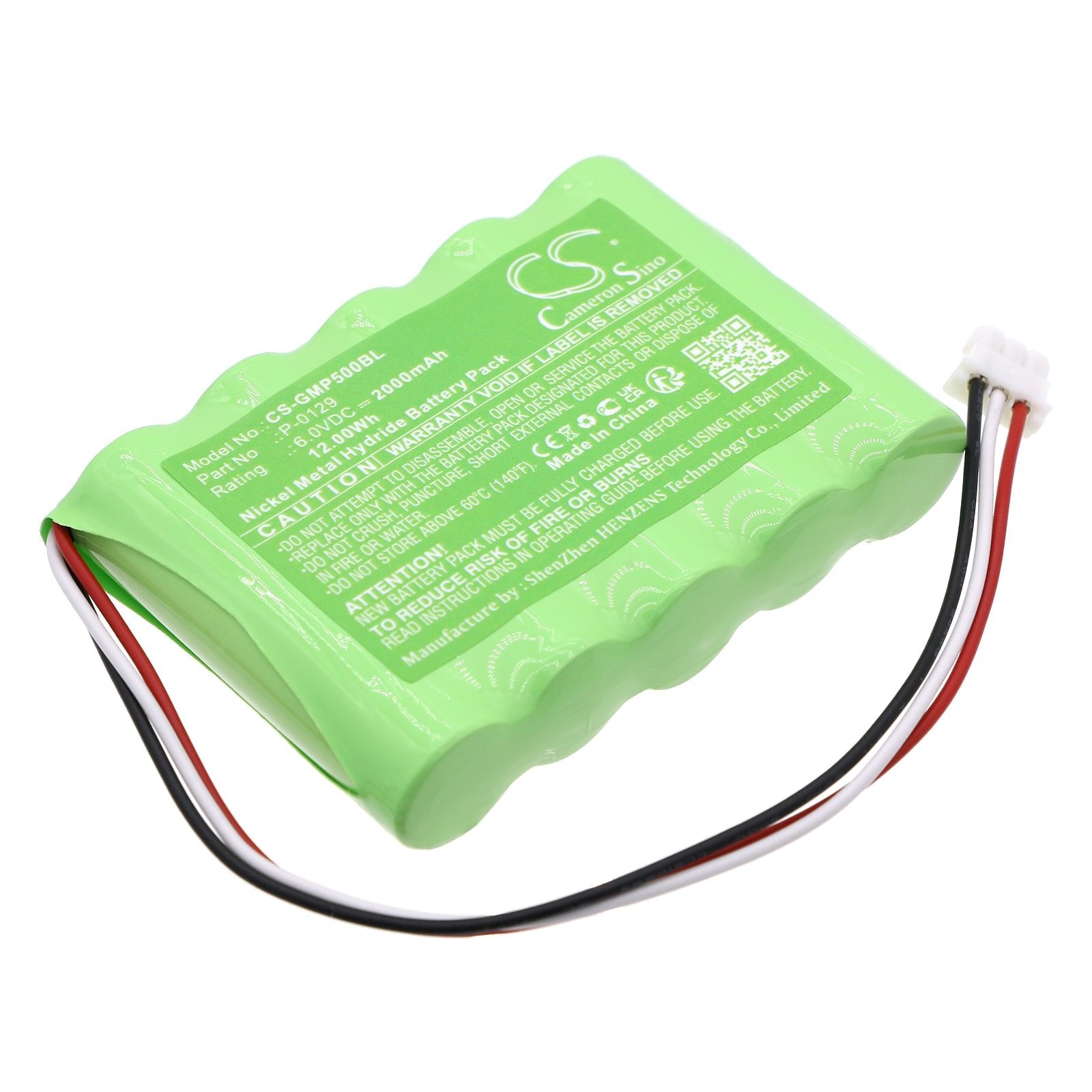 Ni-MH, Cash Register Battery fits Galeb Mp-500, Mp-5000, 6.0V, 2000mAh Cash Register Cameron Sino Technology Limited
