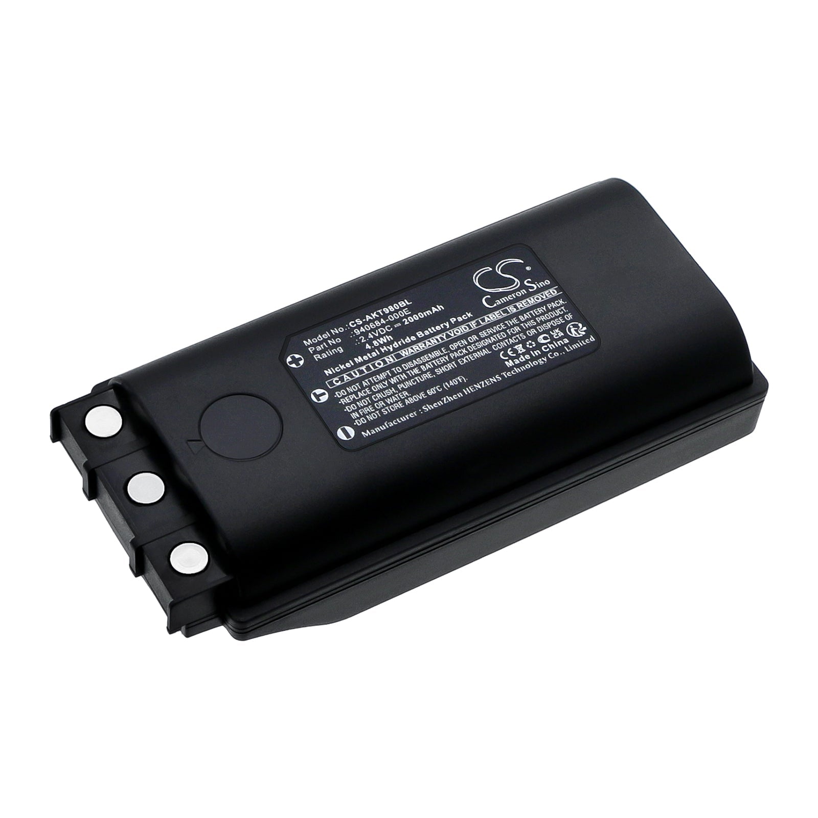 Ni-MH, Crane Remote Control Battery fits Akerstroms 200j Transmitters, Mc98 Transmitters, 2.4V, 2000mAh Crane Remote Control Cameron Sino Technology Limited