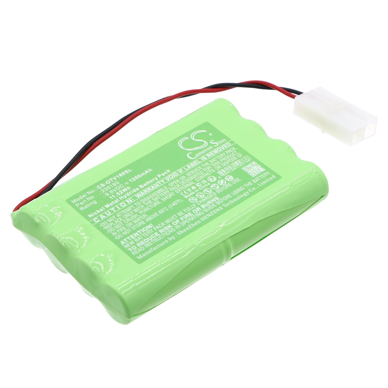 Ni-MH, Diagnostic Scanner Battery fits Otc Cornwell Tech/force, Evo Scan Scanner Diagnostic, 9.6V, 1200mAh Diagnostic Scanner Cameron Sino Technology Limited