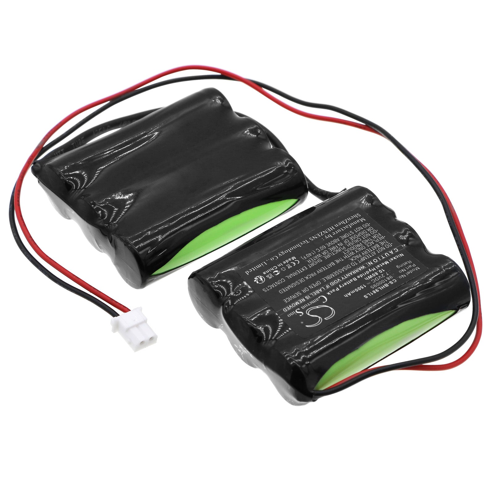 Ni-MH, Emergency Lighting Battery fits Beghelli 415391001, 7.2V, 1500mAh Emergency Lighting Cameron Sino Technology Limited