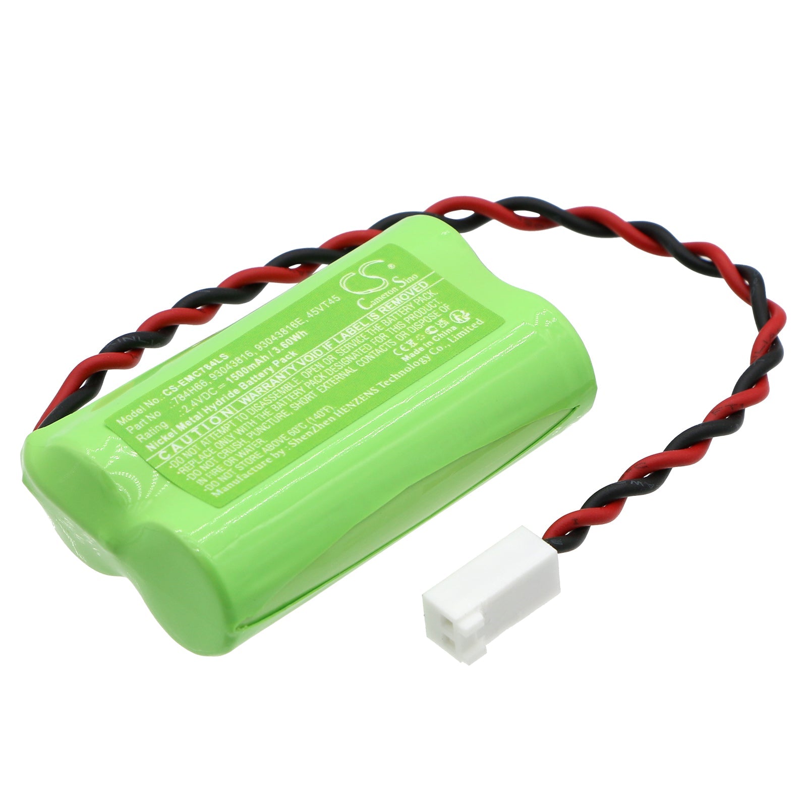 Ni-MH, Emergency Lighting Battery fits Dual-lite Cv3reb, Cv3rew, 2.4V, 1500mAh Emergency Lighting Cameron Sino Technology Limited