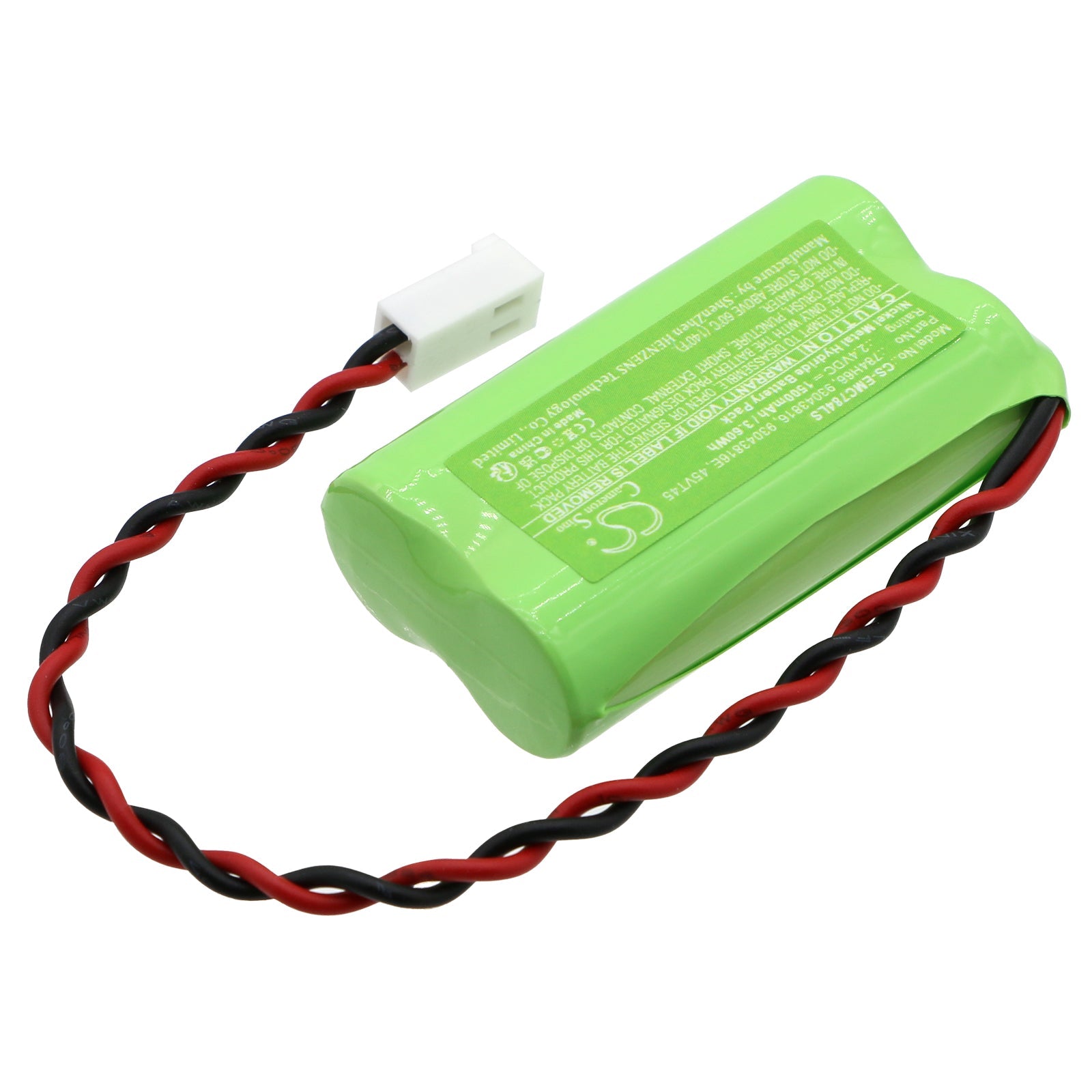 Ni-MH, Emergency Lighting Battery fits Dual-lite Cv3reb, Cv3rew, 2.4V, 1500mAh Emergency Lighting Cameron Sino Technology Limited