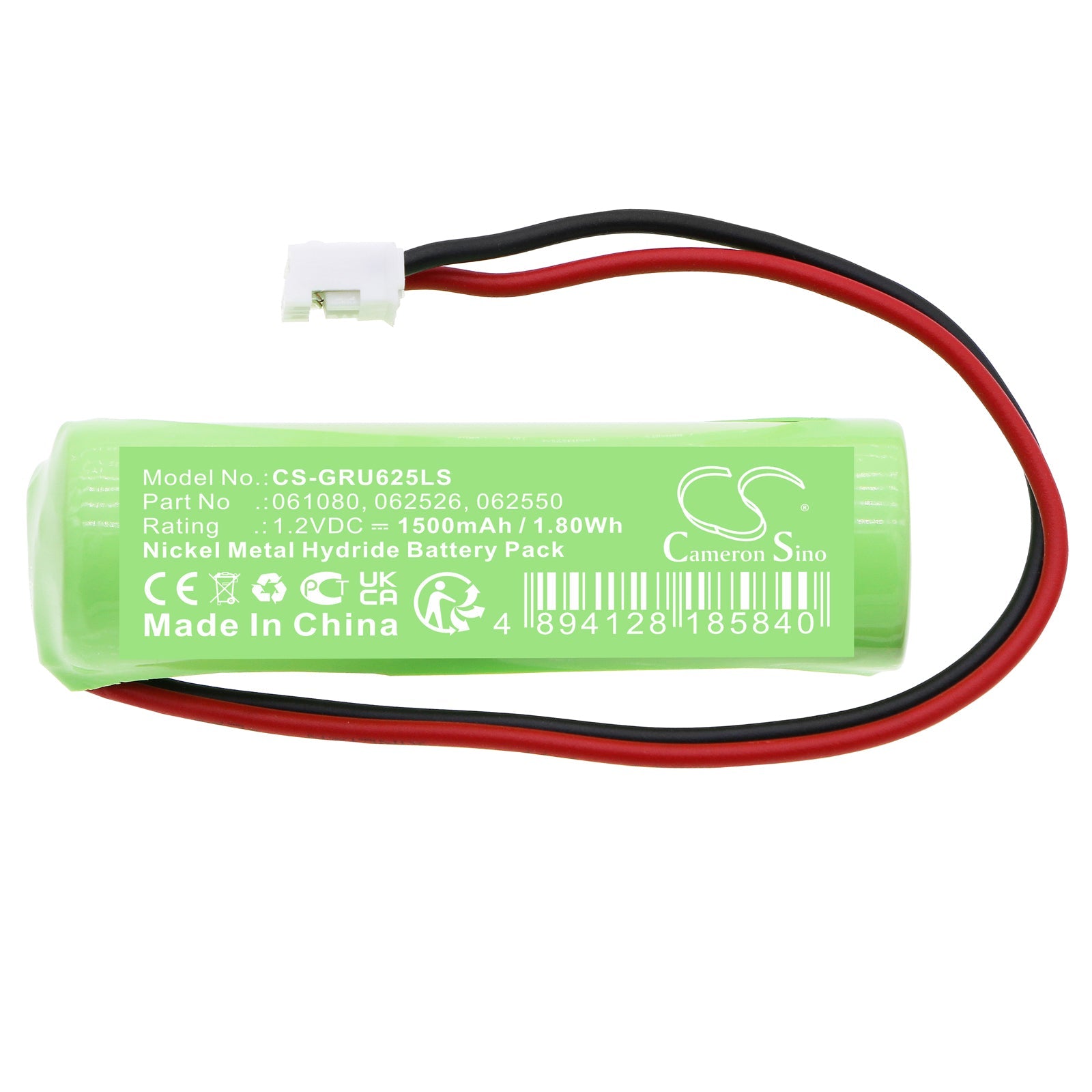 Ni-MH, Emergency Lighting Battery fits Legrand 111 914, 111013, 1.2V, 1500mAh Emergency Lighting Cameron Sino Technology Limited