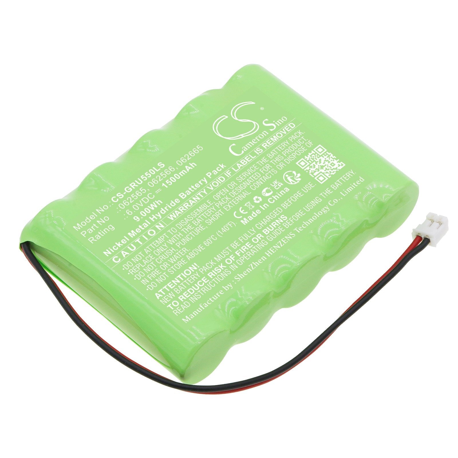 Ni-MH, Emergency Lighting Battery fits Legrand Baes Addressable, Sati Connected, 6.0V, 1500mAh Emergency Lighting Cameron Sino Technology Limited