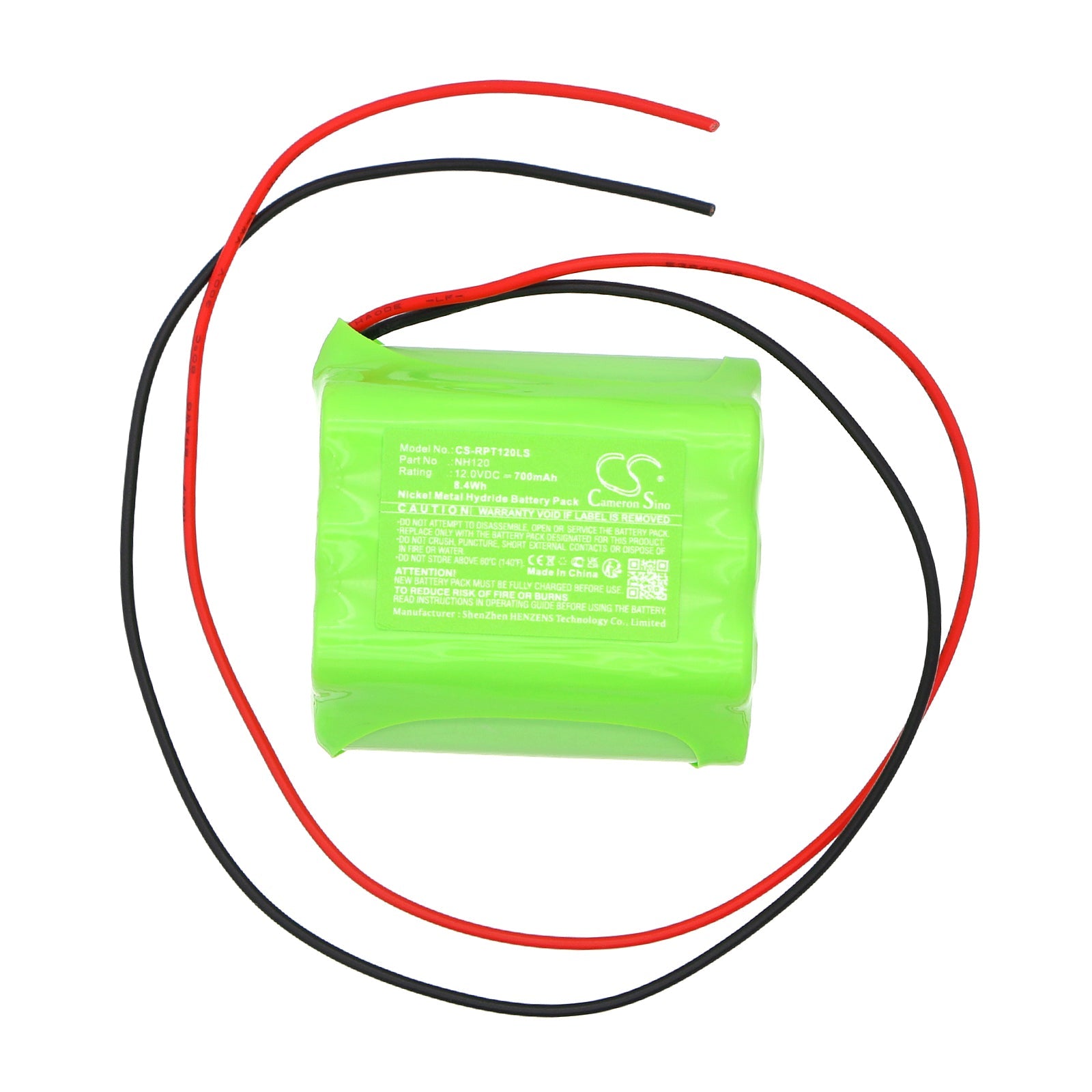 Ni-MH, Emergency Lighting Battery fits Rp-technik 20109 Lex, 12.0V, 700mAh Emergency Lighting Cameron Sino Technology Limited