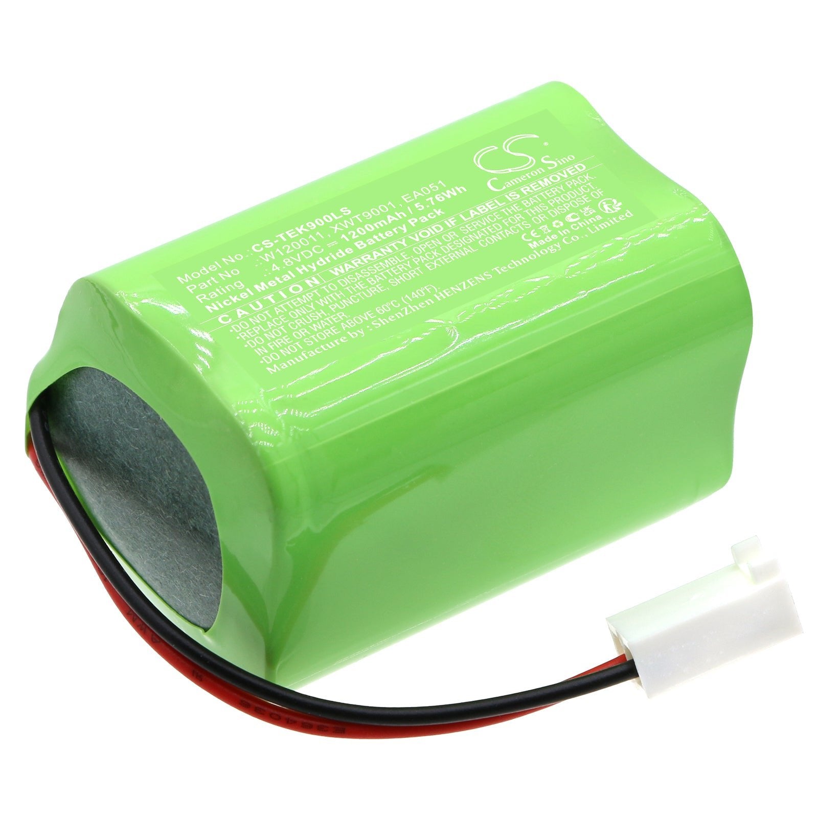 Ni-MH, Emergency Lighting Battery fits Teknoware Esc 90 Emergency Exit Light, 4.8V, 1200mAh Emergency Lighting Cameron Sino Technology Limited