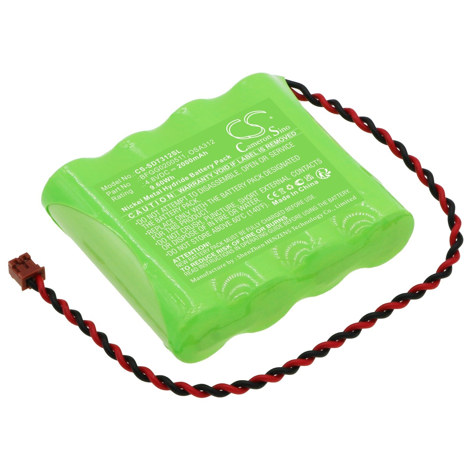 Ni-MH, Equipment, Survey, Test Battery fits Shimpo Fge-hx, Fge-hxy, 4.8V, 2000mAh Equipment, Survey, Test Cameron Sino Technology Limited