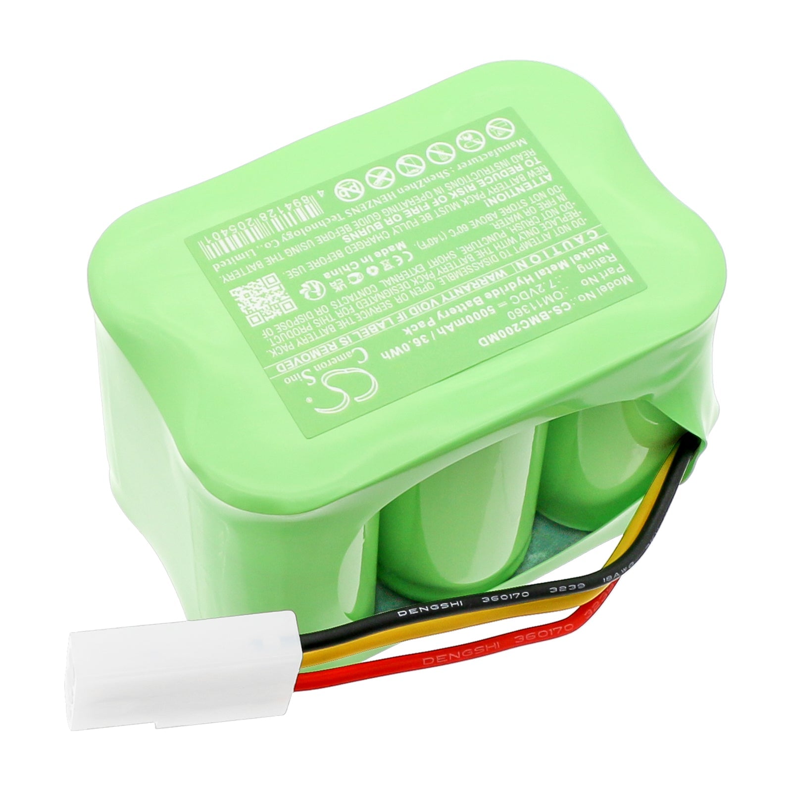 Ni-MH, Medical Battery fits Biomedical Crossvent 2i, Crossvent 2i+, 7.2V, 5000mAh Medical Cameron Sino Technology Limited