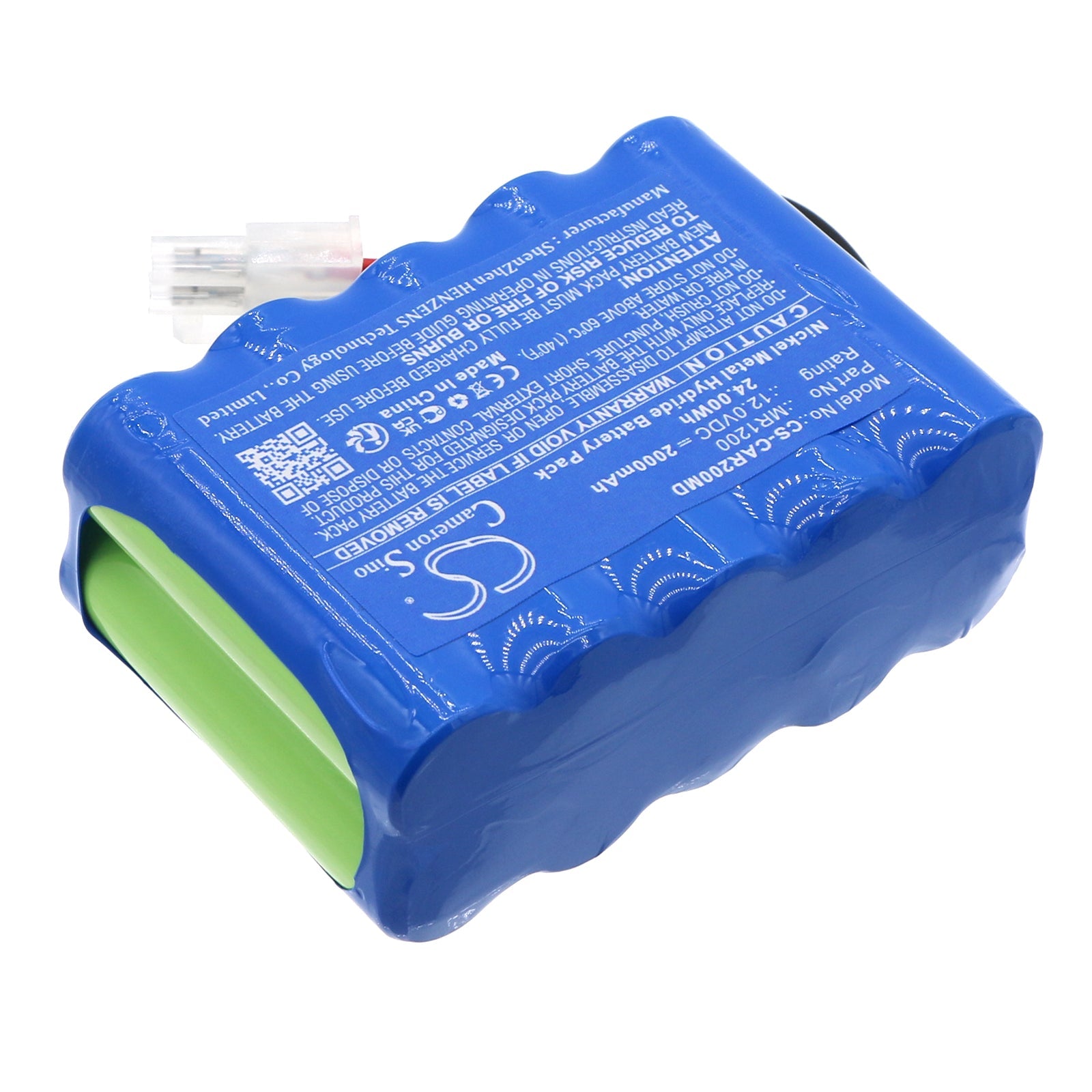 Ni-MH, Medical Battery fits Cardioline Ecg200l, Ecg200s, 12.0V, 2000mAh Medical Cameron Sino Technology Limited