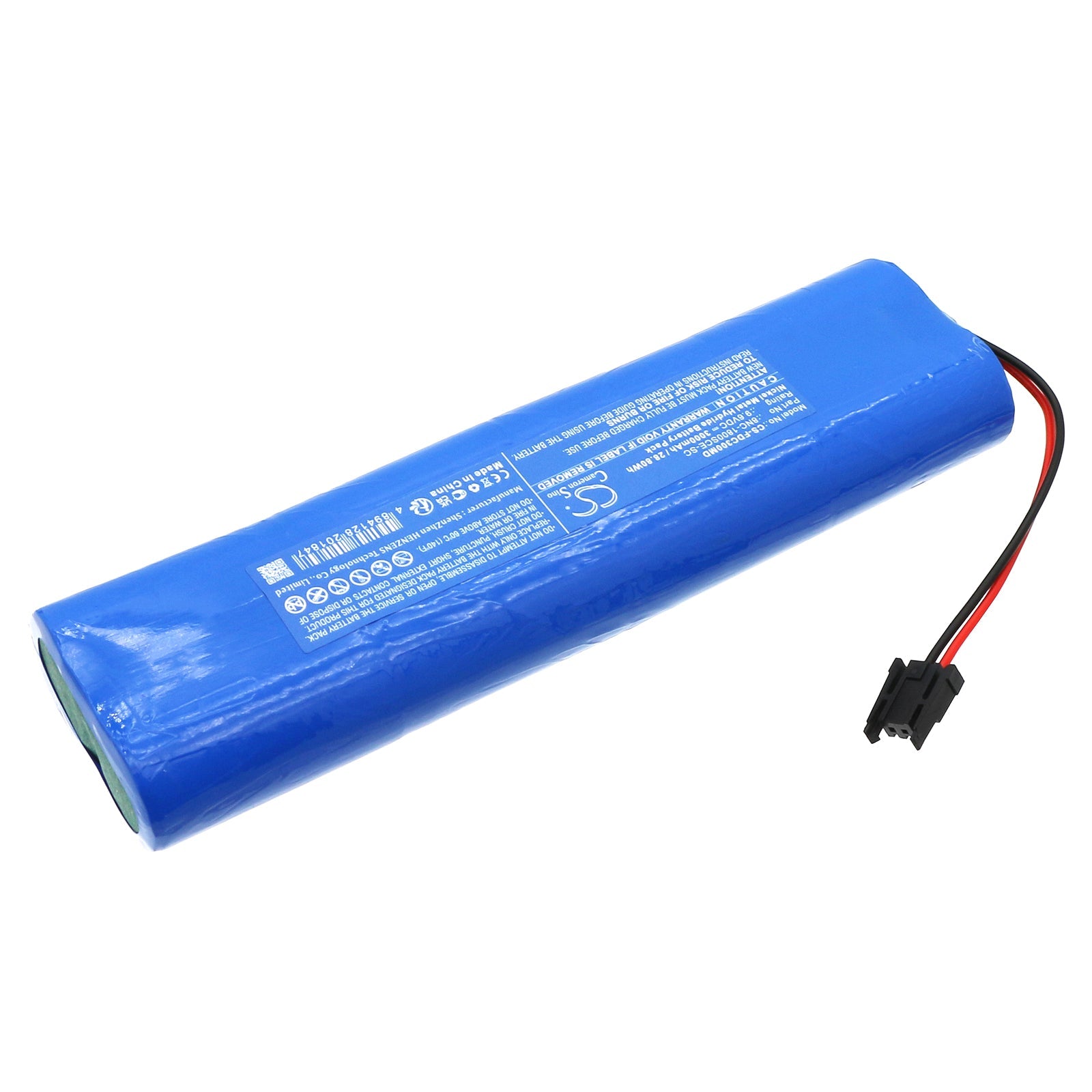 Ni-MH, Medical Battery fits Fukuda Cardisuny C300 Battery, 9.6V, 3000mAh Medical Cameron Sino Technology Limited