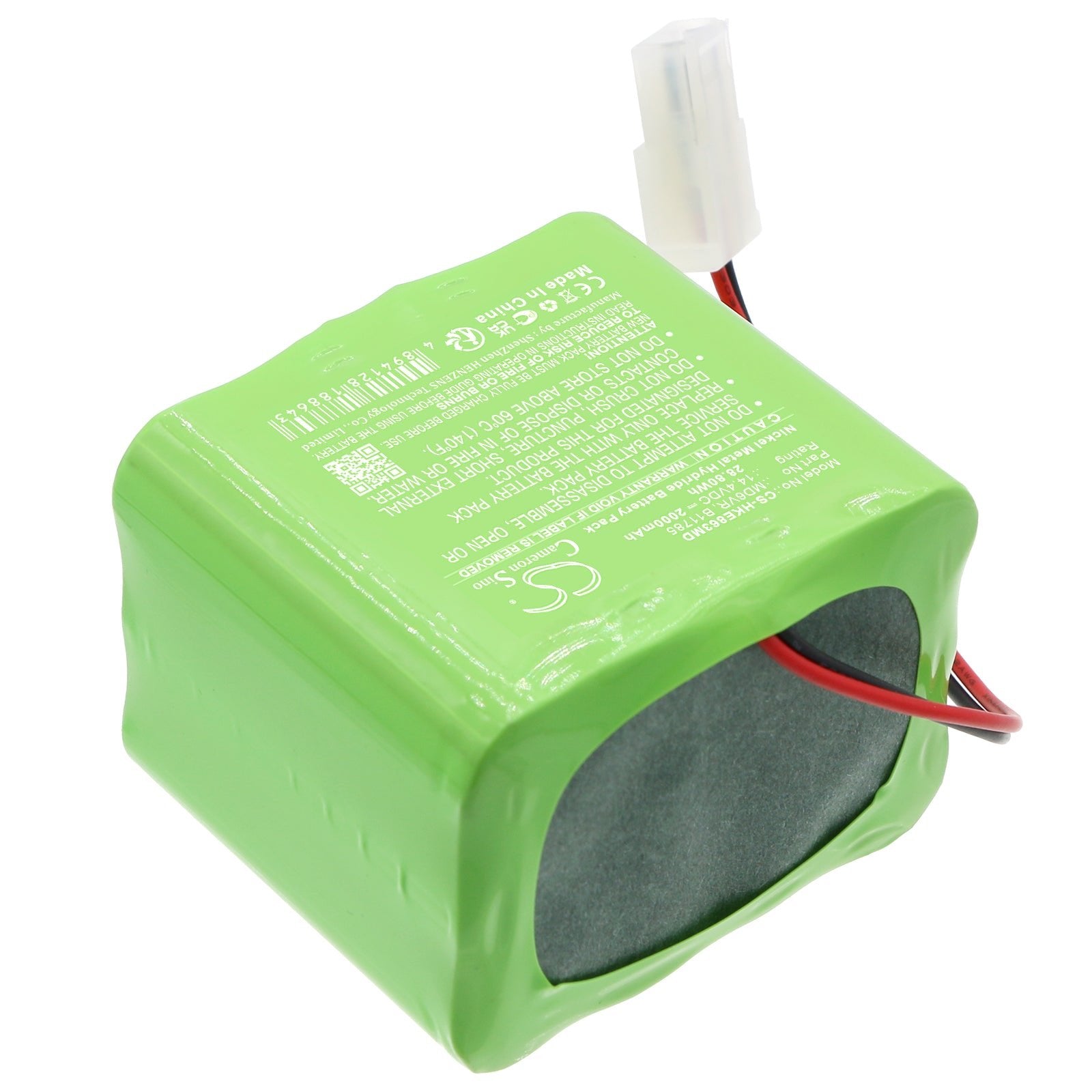 Ni-MH, Medical Battery fits Hokanson Epg-0863, Epg-52018, 14.4V, 2000mAh Medical Cameron Sino Technology Limited