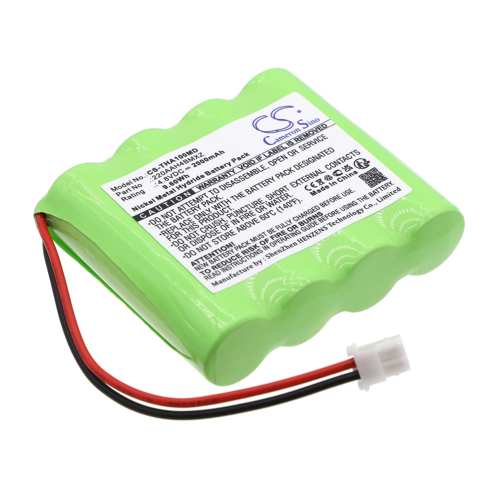 Ni-MH, Medical Battery fits I-tech Evo Ii, Mag1000 2018, 4.8V, 2000mAh Medical Cameron Sino Technology Limited