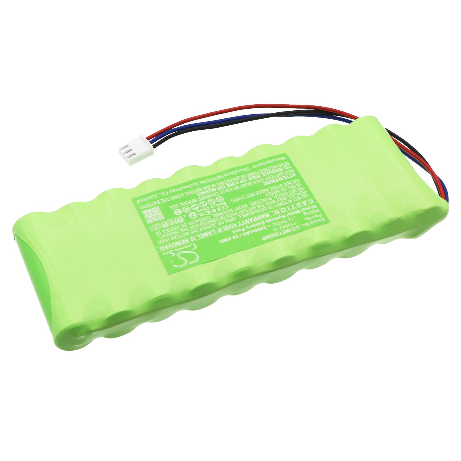 Ni-MH, Medical Battery fits Medicaleconet Monitor Compact Type 5o, 12.0V, 2000mAh Medical Cameron Sino Technology Limited