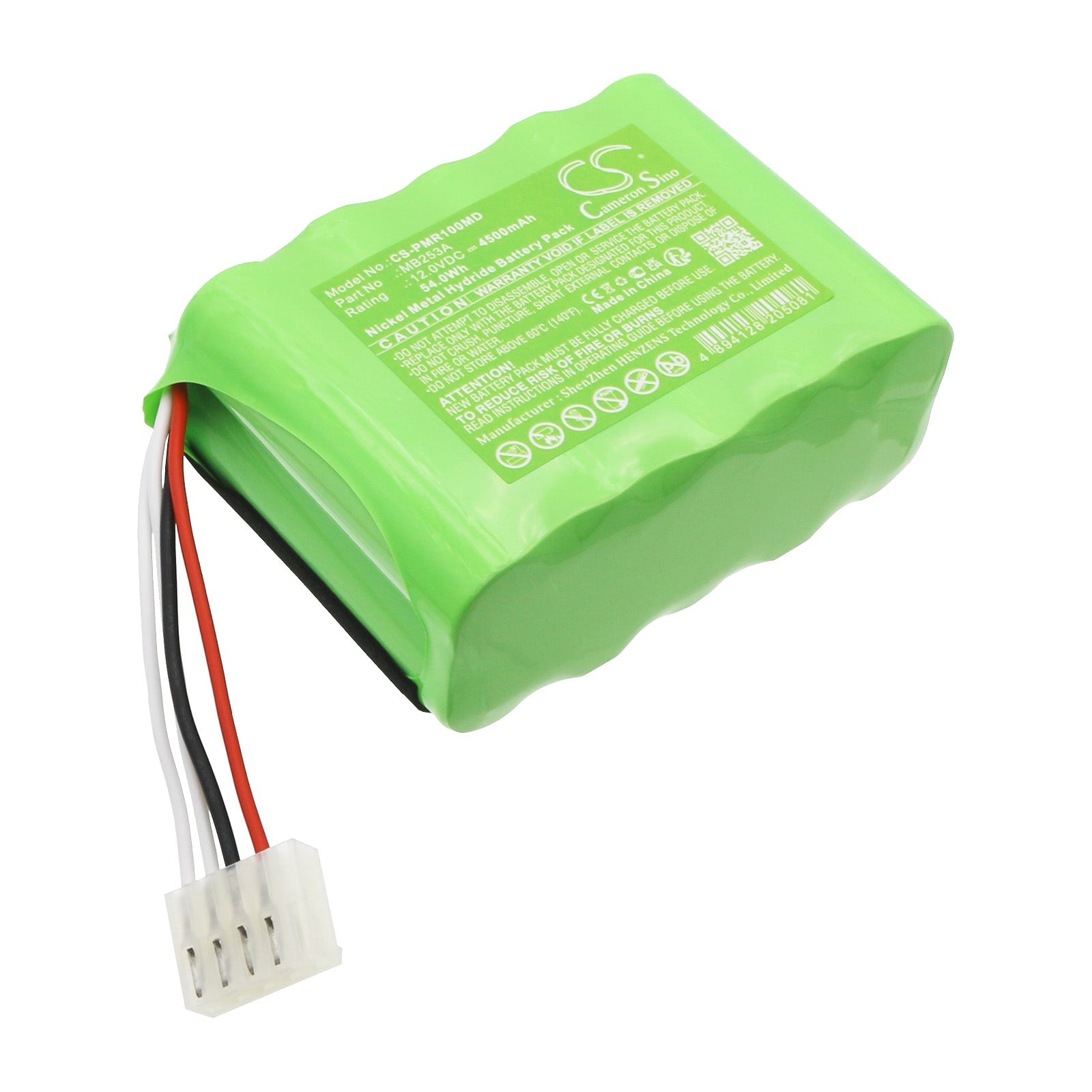 Ni-MH, Medical Battery fits Paramedic Defibrillator Cu-er1, Defibrillator Cuer5, 12.0V, 4500mAh Medical Cameron Sino Technology Limited