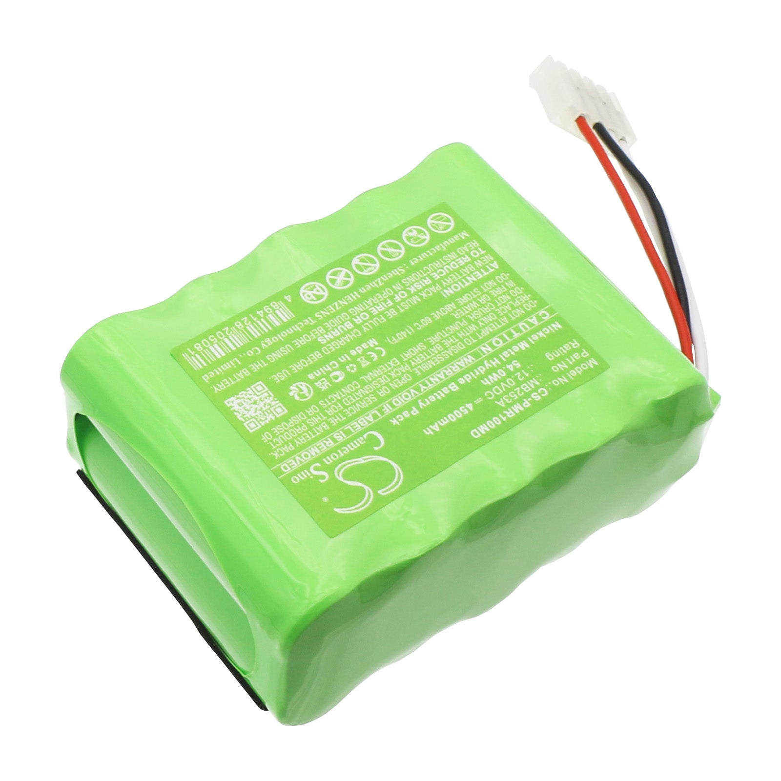 Ni-MH, Medical Battery fits Paramedic Defibrillator Cu-er1, Defibrillator Cuer5, 12.0V, 4500mAh Medical Cameron Sino Technology Limited