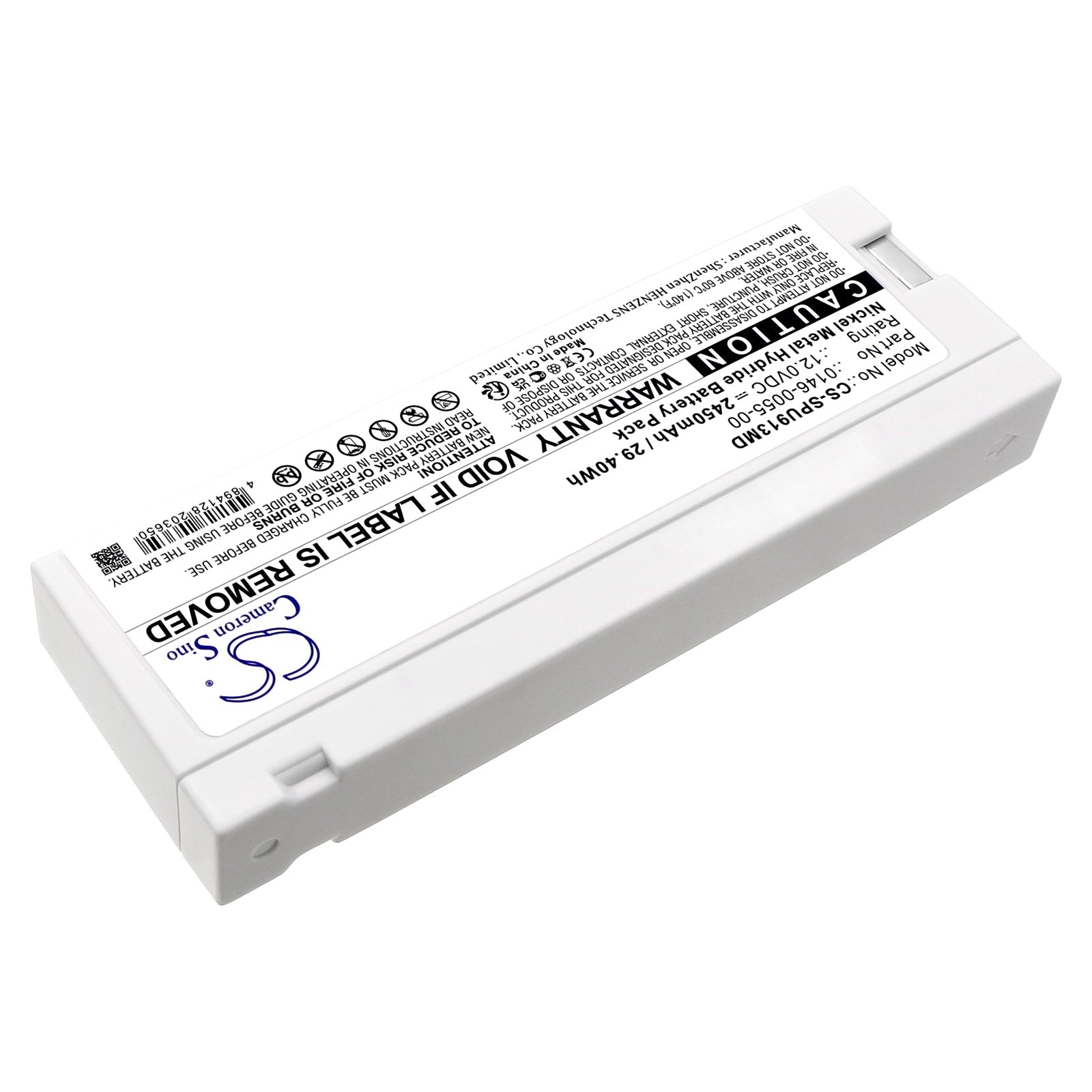 Ni-MH, Medical Battery fits Spacelabs 90367, 91369, 12.0V, 2450mAh Medical Cameron Sino Technology Limited