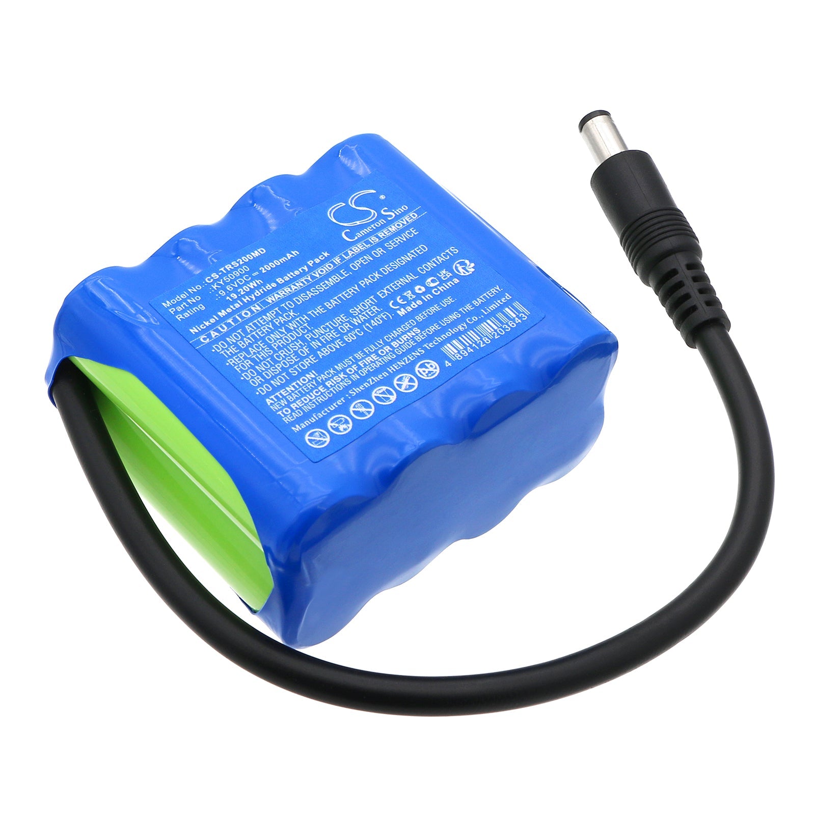 Ni-MH, Medical Battery fits Taema Osiris 2, Ventilator Osiris 2, 9.6V, 2000mAh Medical Cameron Sino Technology Limited