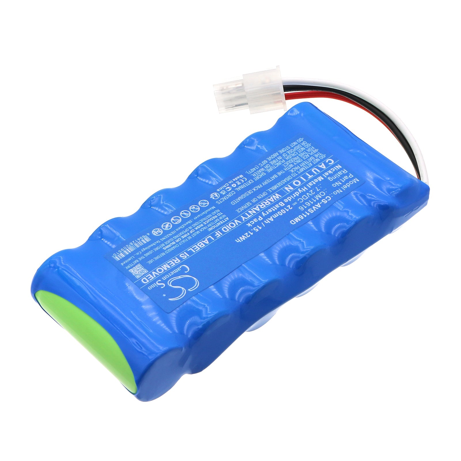 Ni-MH, Medical Battery fits Viasys Healthcare Nicolet Vascular Versalab Apm, Nicolet Vascular Versalab Apm2, 7.2V, 2100mAh Medical Cameron Sino Technology Limited