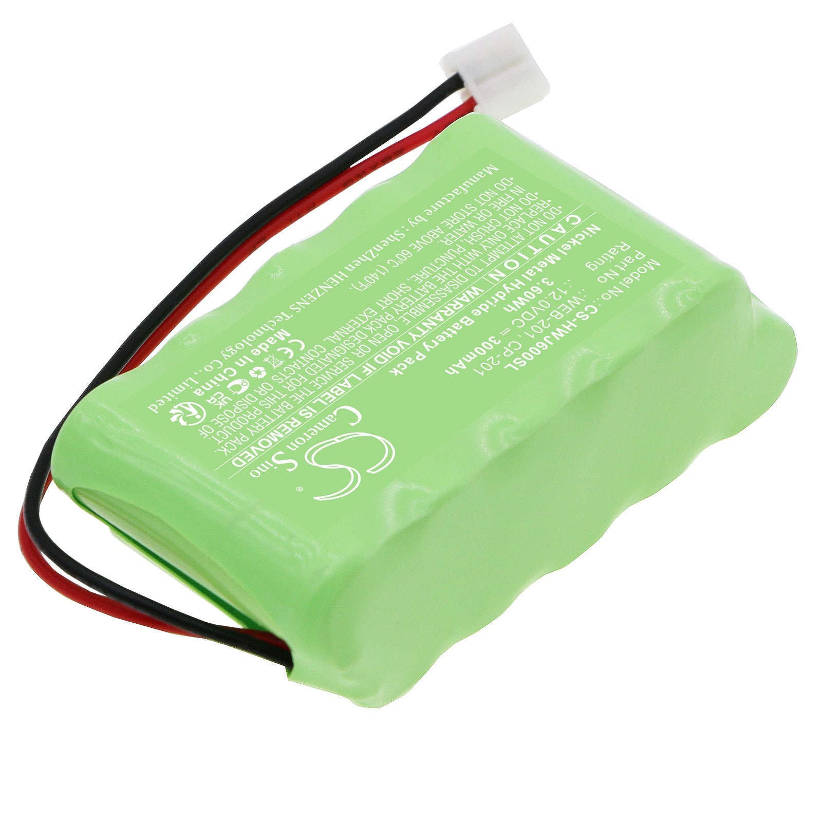 Ni-MH, PLC Battery fits Sanik , Honeywell Asic Jasic-600, 12.0V, 300mAh PLC Cameron Sino Technology Limited