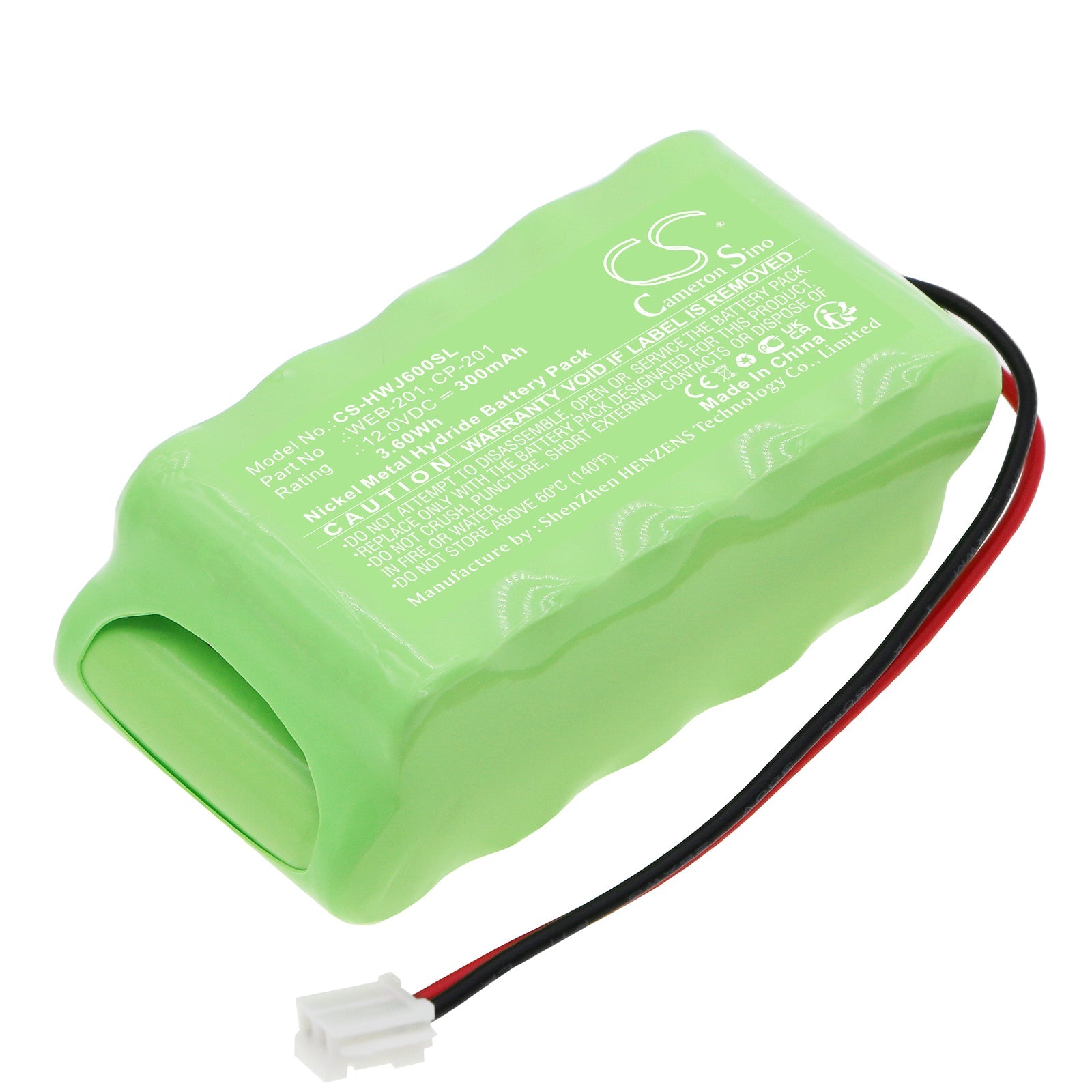 Ni-MH, PLC Battery fits Sanik , Honeywell Asic Jasic-600, 12.0V, 300mAh PLC Cameron Sino Technology Limited
