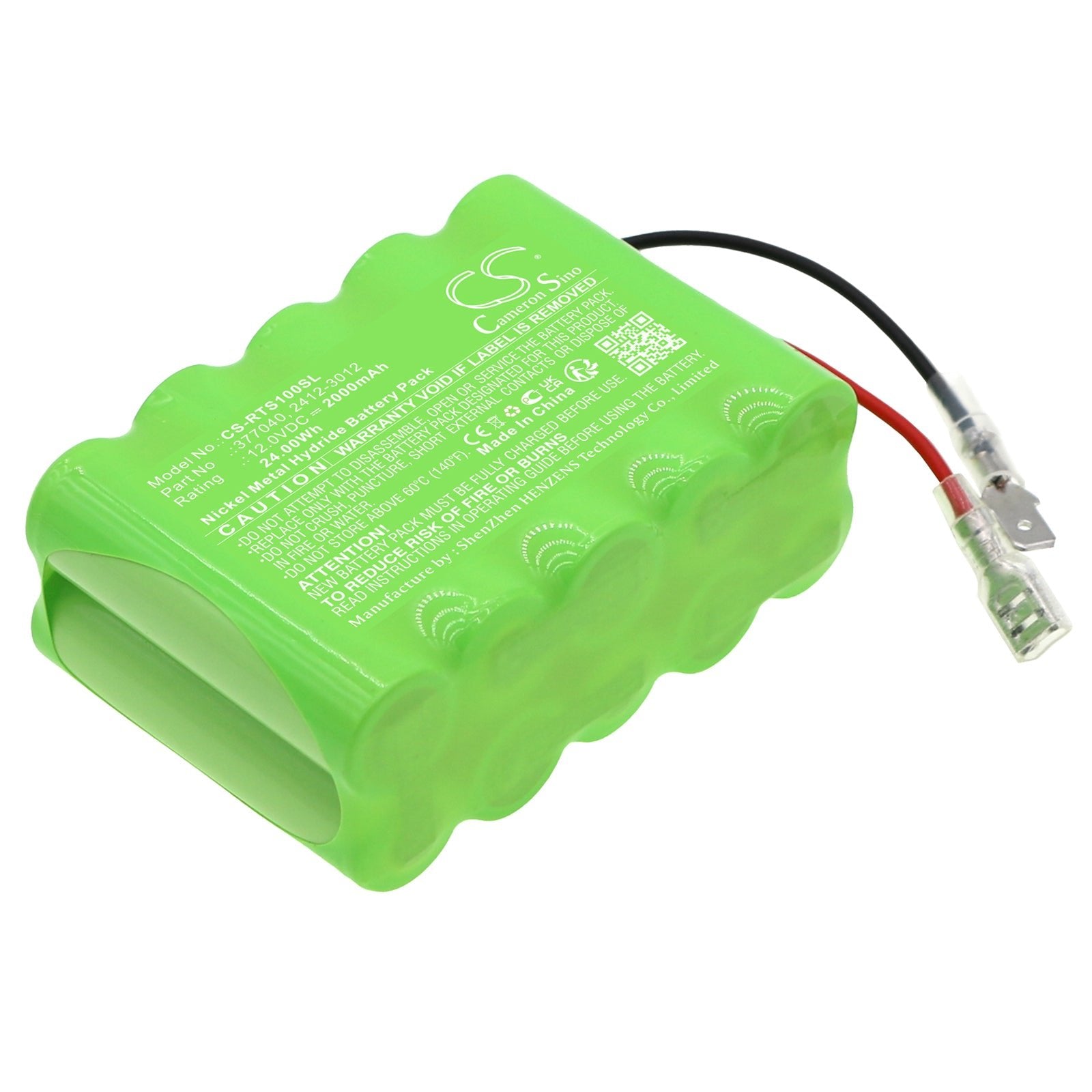 Ni-MH, Smart Home Battery fits Roto Ds1000, G1 Rt1, 12.0V, 2000mAh Smart Home Cameron Sino Technology Limited