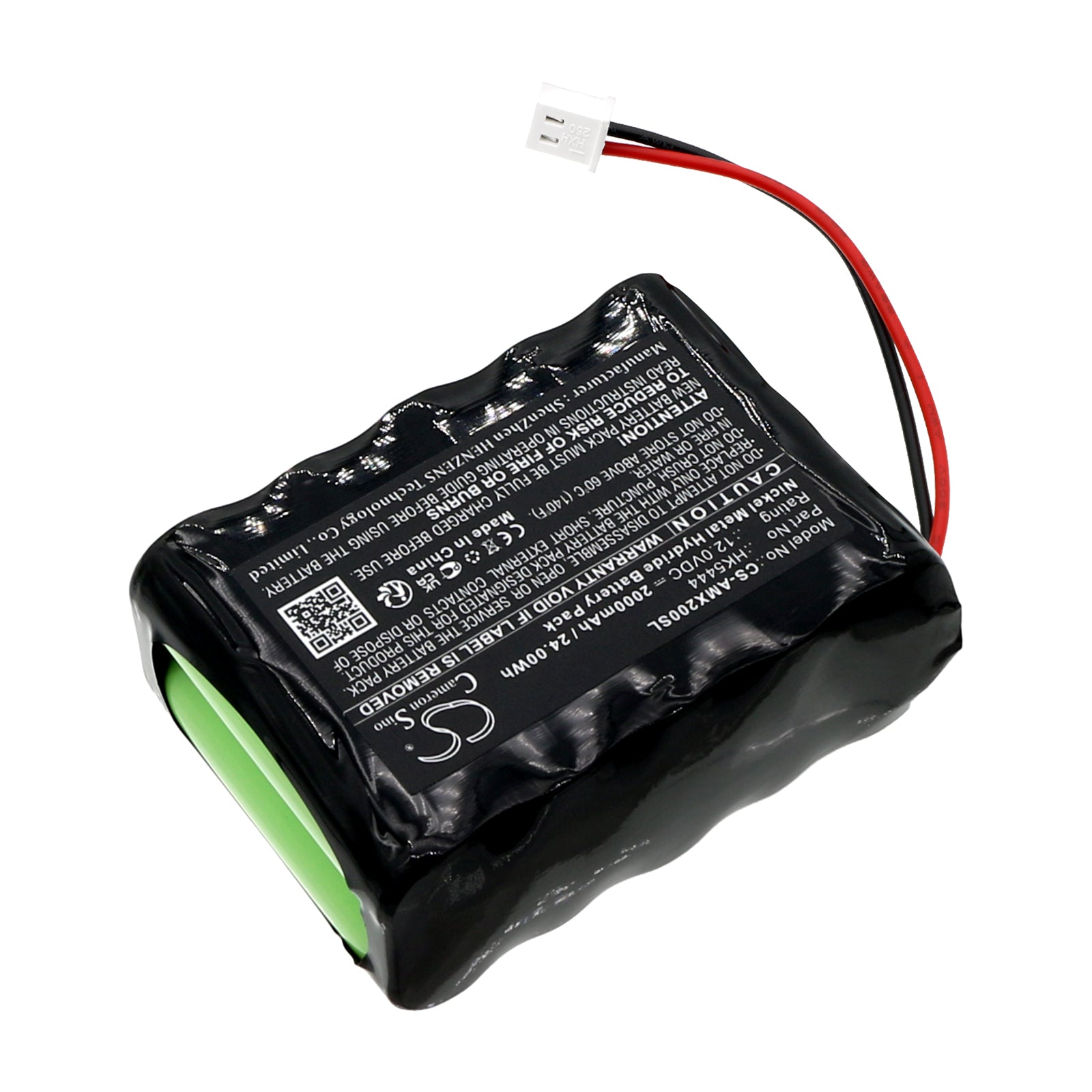 Ni-MH, Time Clock Battery fits Amano Pix-200, Pix-200 Dcf, 12.0V, 2000mAh Time Clock Cameron Sino Technology Limited
