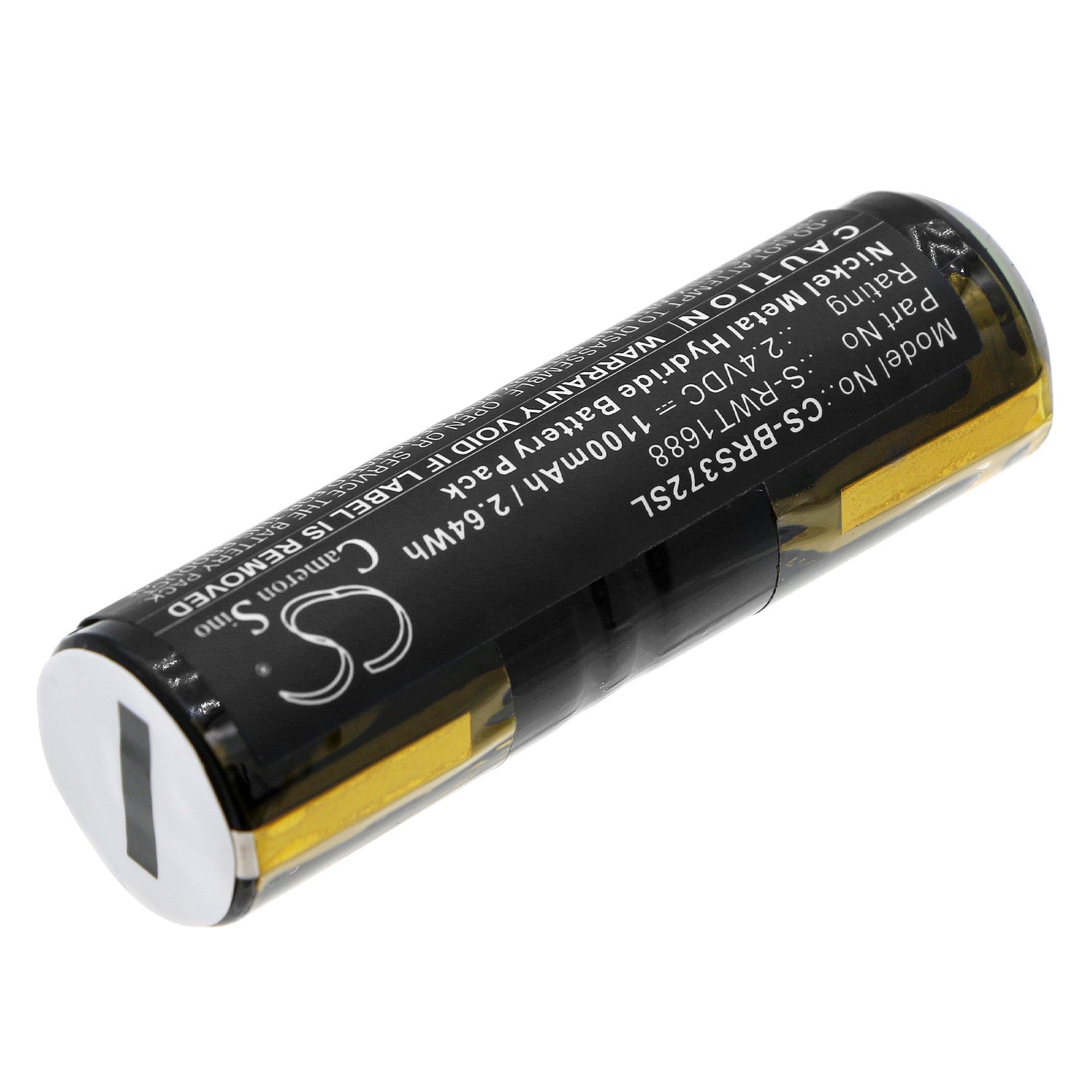 Ni-MH, Toothbrush Battery fits Rowenta Curamed Dentasonic, Dentacontrol 707, 2.4V, 1100mAh Toothbrush Cameron Sino Technology Limited