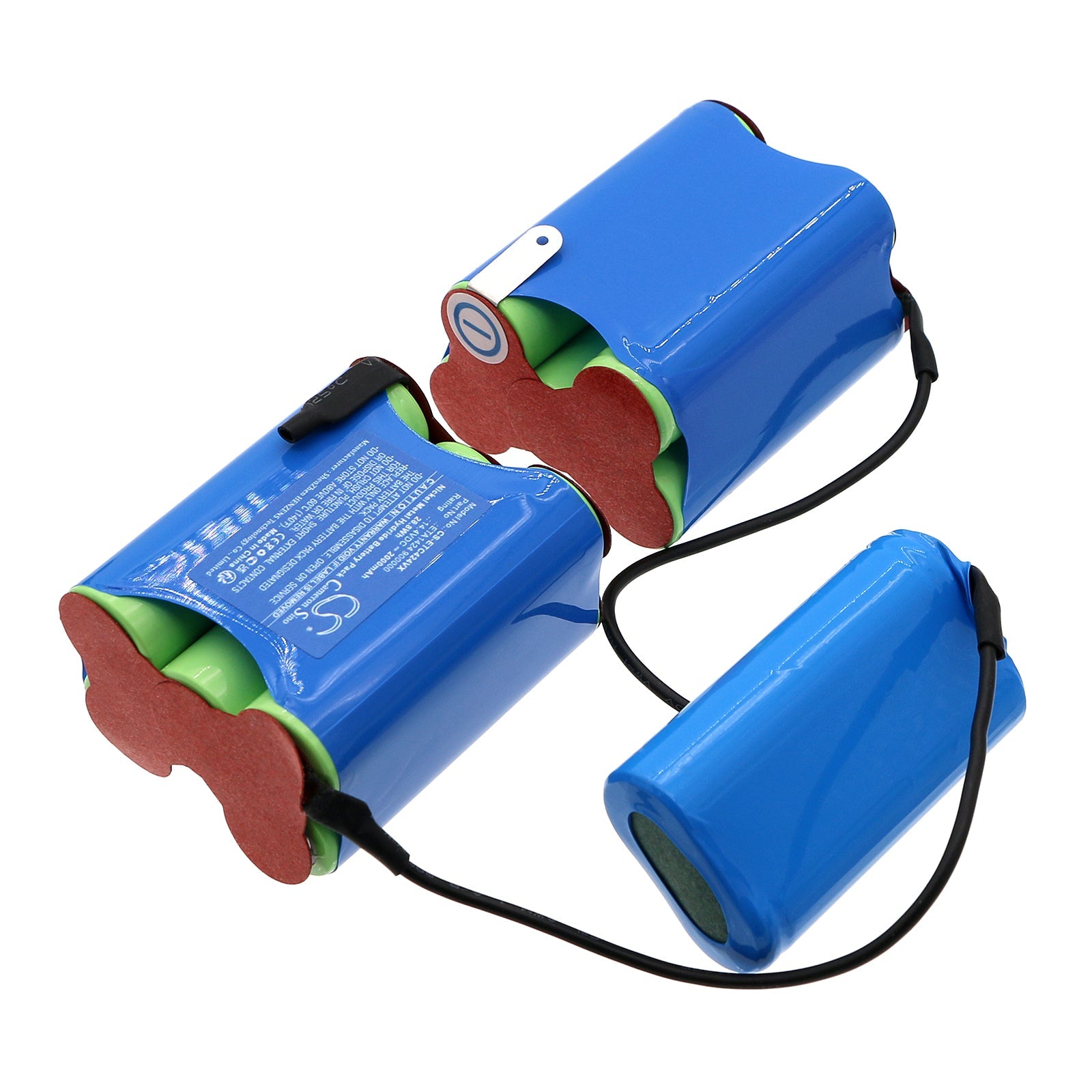 Ni-MH, Vacuum Battery fits Eta 1424 Carsha, 14.4V, 2000mAh Vacuum Cameron Sino Technology Limited