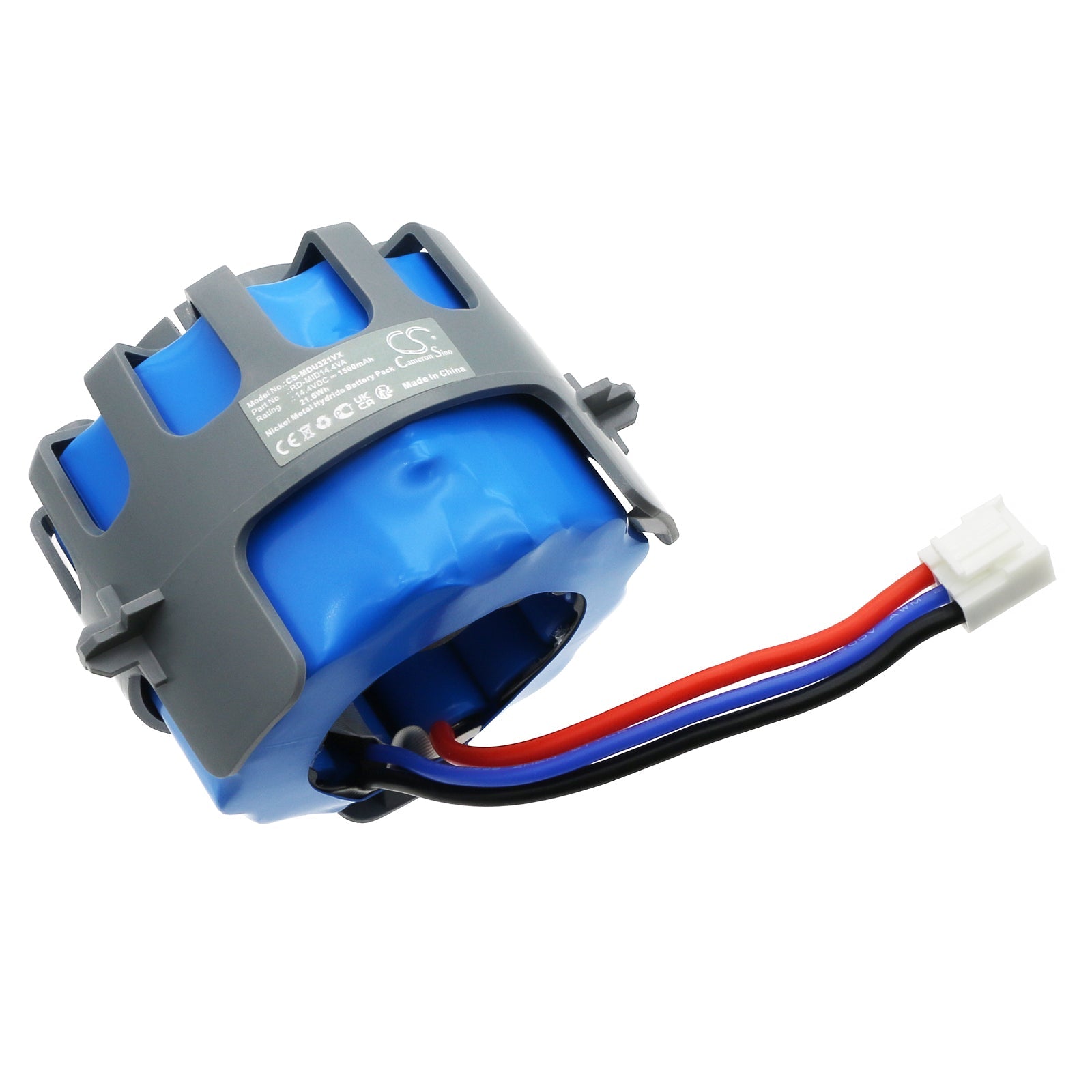 Ni-MH, Vacuum Battery fits Media U3-l021d, U5-l021c, 14.4V, 1500mAh Vacuum Cameron Sino Technology Limited