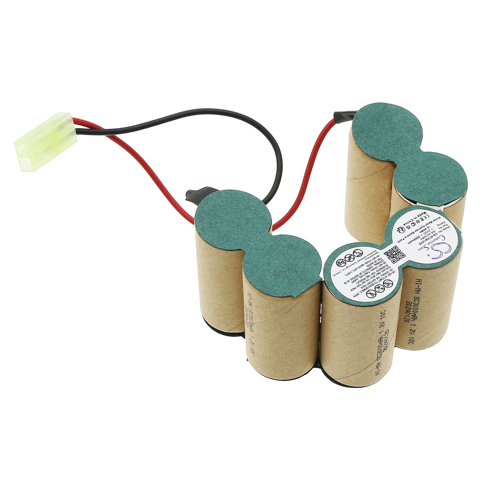 Ni-MH, Vacuum Battery fits Rowenta Ac912501, Cleanette Air Force, 7.2V, 2000mAh Vacuum Cameron Sino Technology Limited