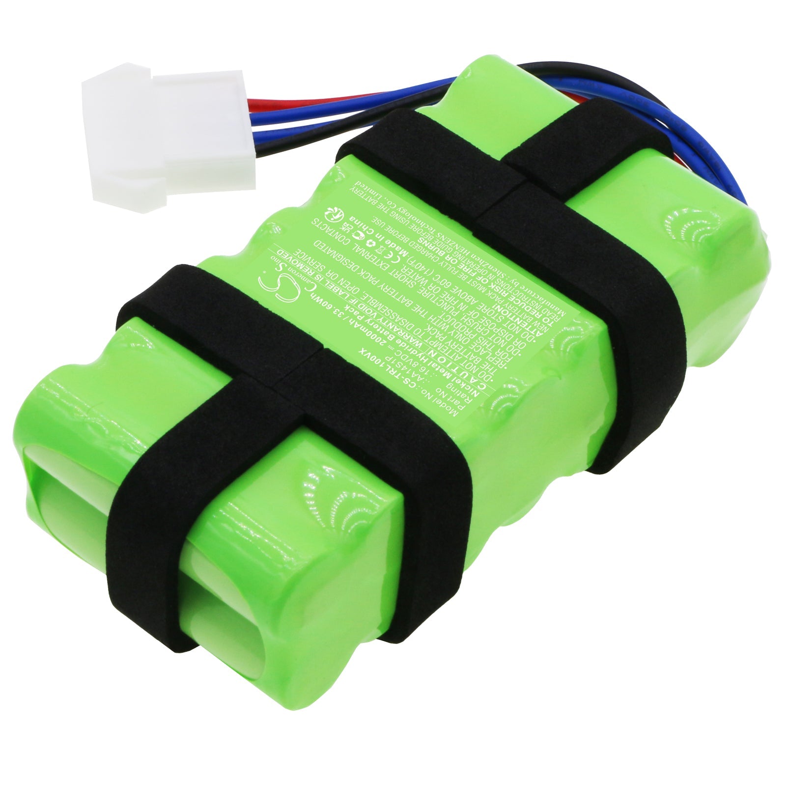 Ni-MH, Vacuum Battery fits Toshiba Vc-wl100, Vc-wl100ac, 16.8V, 2000mAh Vacuum Cameron Sino Technology Limited