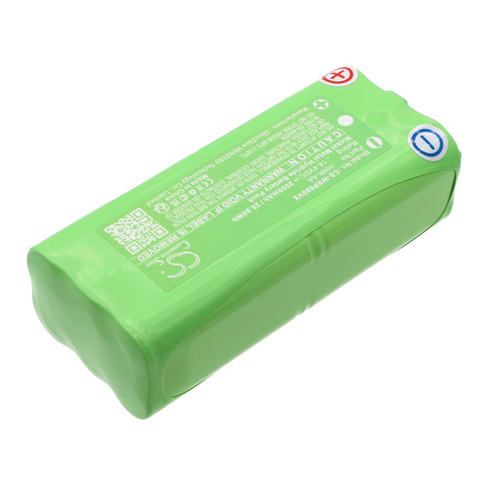 Ni-MH, Vacuum Battery fits Whirlpool L68m, 14.4V, 2000mAh Vacuum Cameron Sino Technology Limited