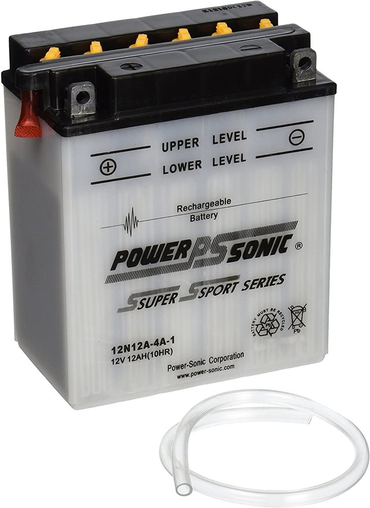 Power Sonic 12N12A-4A-1 12V-12Ah-145 cca Powersports Battery Powersports Batteries Power Sonic