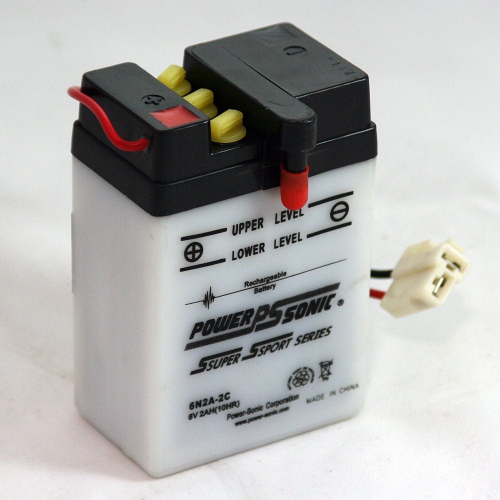 Power Sonic 6N2A-2C 6V-2Ah Powersports Battery Powersports Batteries Power Sonic