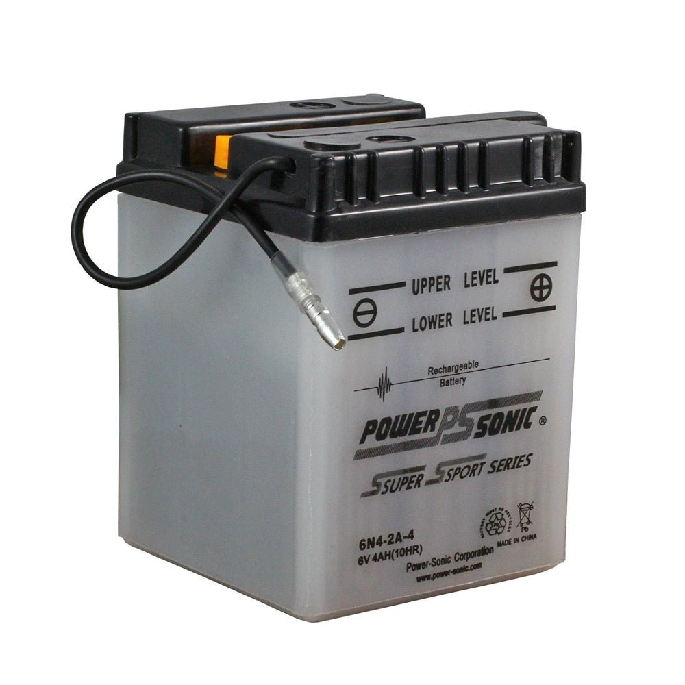 Power Sonic 6N4-2A-4 6V-4Ah Powersports Battery Powersports Batteries Power Sonic