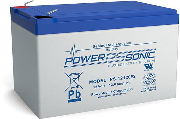 Power Sonic PS-12120 General Purpose Vrla Battery Replaces 12V-12.00Ah Sealed Lead Acid Batteries Power Sonic