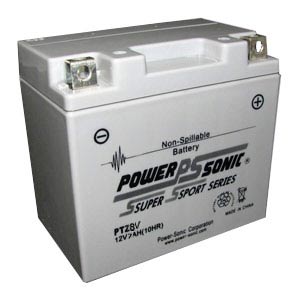 Power Sonic PTZ8V 12V-7Ah-125 cca Powersports Battery Powersports Batteries Power Sonic