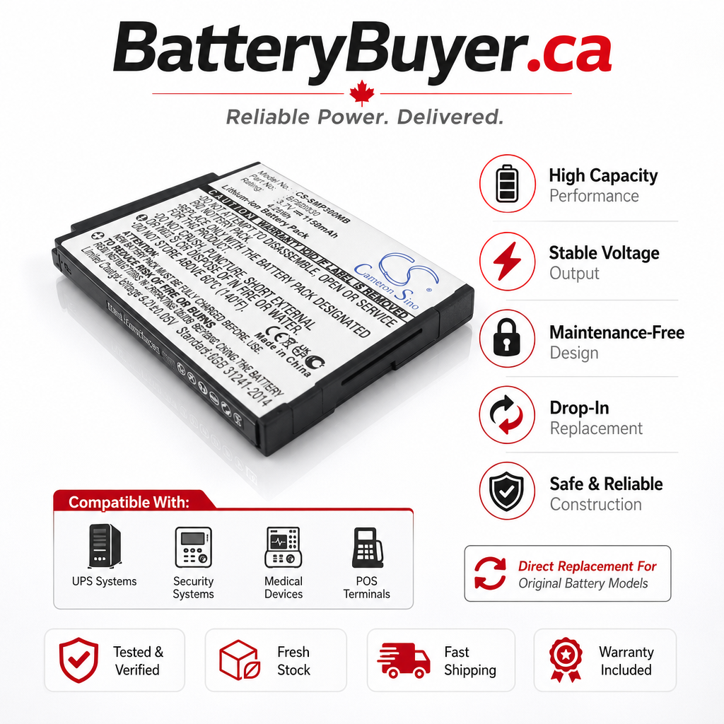 Li-ion Battery Fits Summer, Baby Touch 02000, Baby Touch 02004, Best View 28030 3.7v, 1100mah BabyPhone Cameron Sino Technology Limited