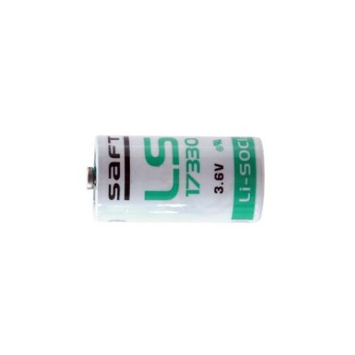 Saft LS17330 2/3A Size, 3.6V, 2.1Ah Li-SOCl Battery Saft and Tadiran Batteries Saft Bare Cell