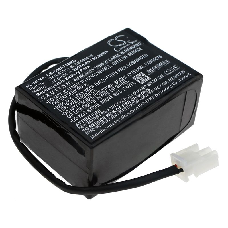 Sealed Lead Acid Battery fits Ge, Aespire 7100, Aespire 7100 Iec 6V, 5000mAh Medical Cameron Sino Technology Limited