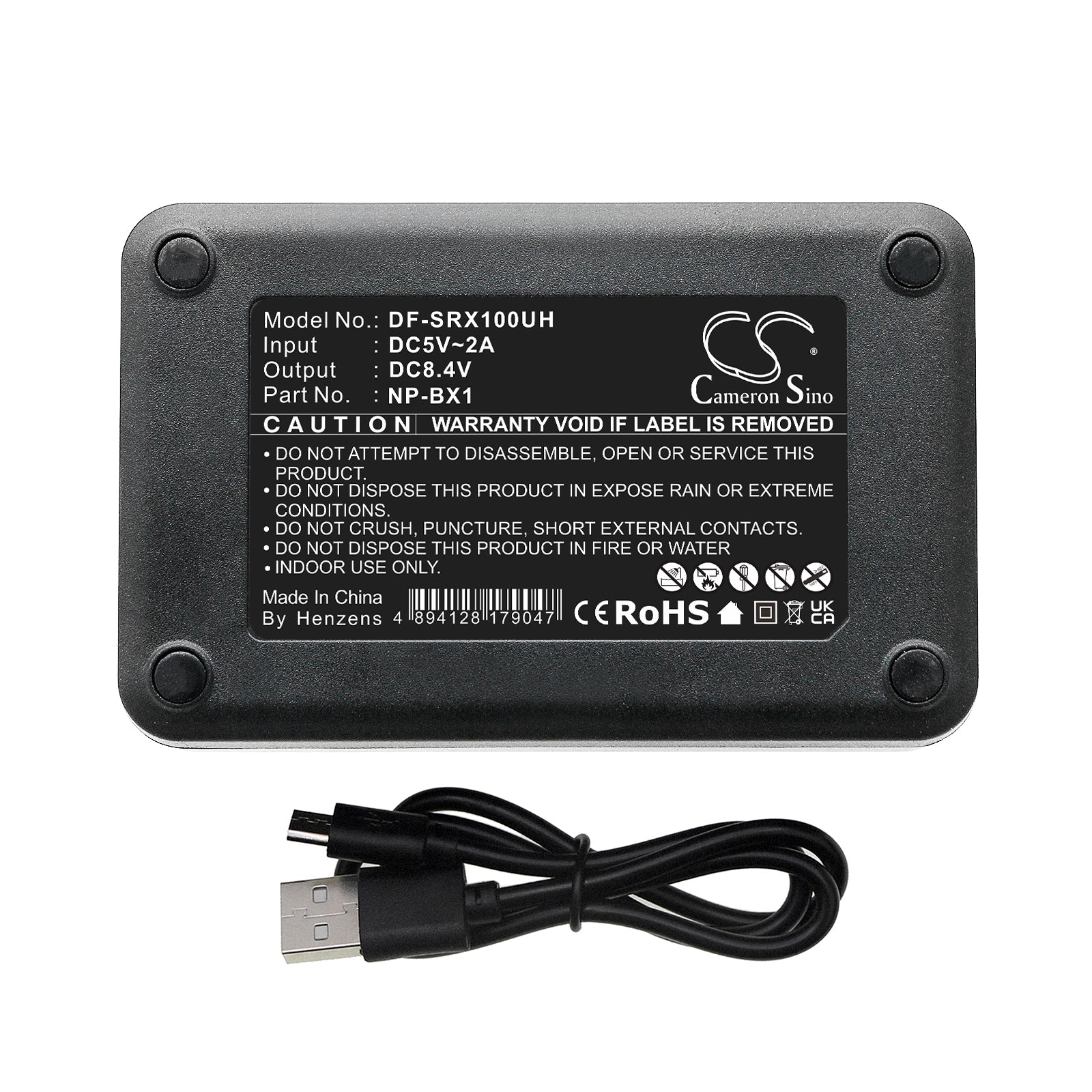 Sony Camera Charger for Action Cam Mini Az1 & Cyber-shot Dsc-hx300 Series Camera Charger Cameron Sino Technology Limited